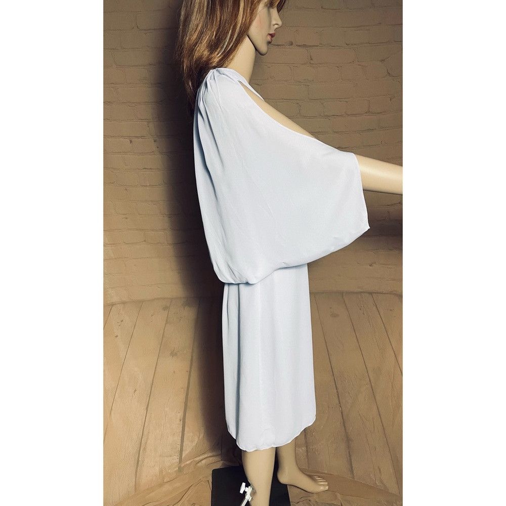Halston Heritage NWT New $295 Halston Heritage Drape Back Cape Lavender Dres Size XL / US 12-14 / IT 48-50 - 4 Thumbnail
