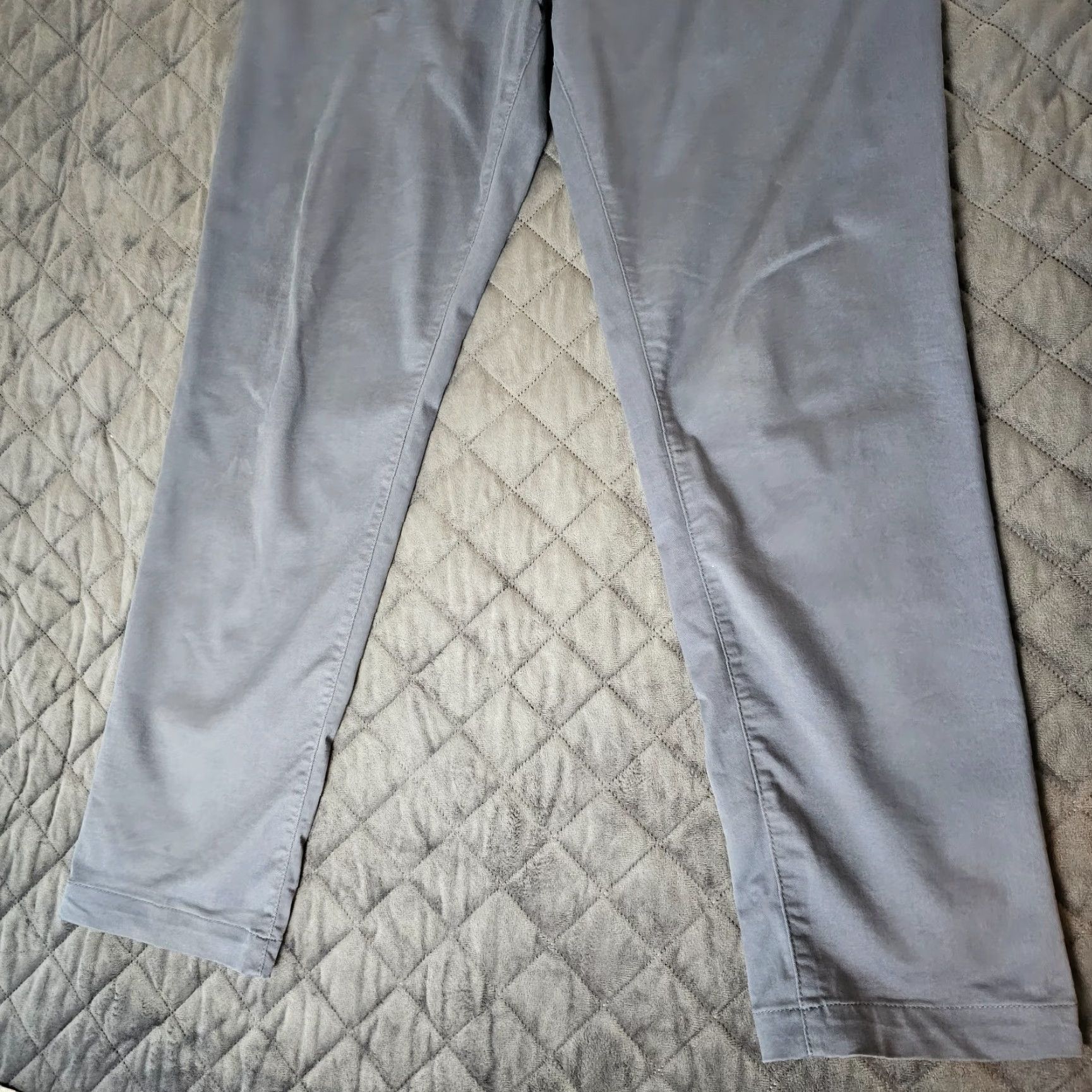 Express Express Slim Stretch 365 Comfort Men's Black Pants 34x32 Casual Chino Size US 34 / EU 50 - 2 Thumbnail