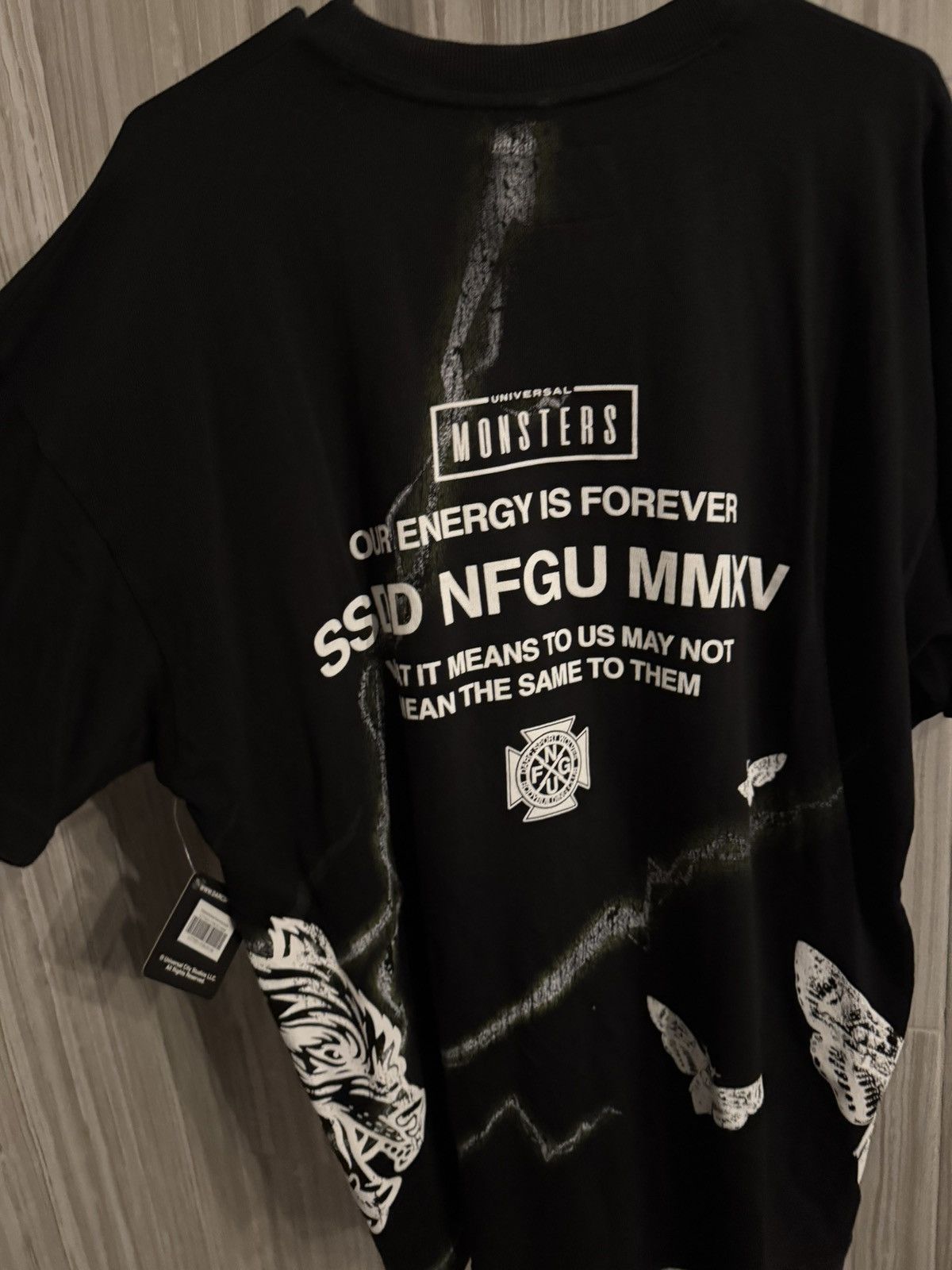 Darc Sport The Wolf Man "Side By Side" Oversized Premium Tee Size US M / EU 48-50 / 2 - 3 Thumbnail