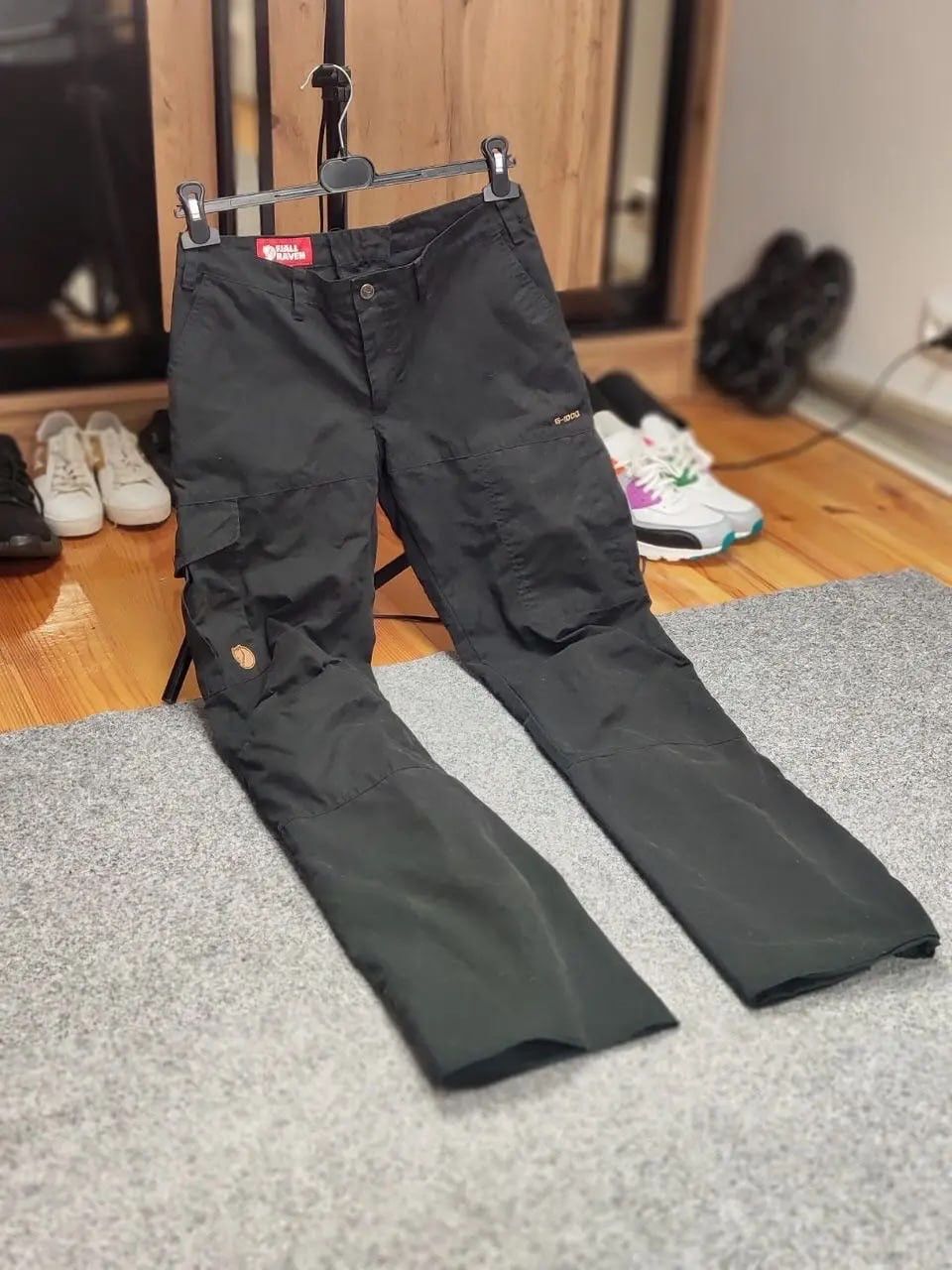 Fjallraven Fjällräven Karla Winter Trousers Cargo Black Pants G1000 Size 36" / US 14 / IT 50 - 2 Thumbnail