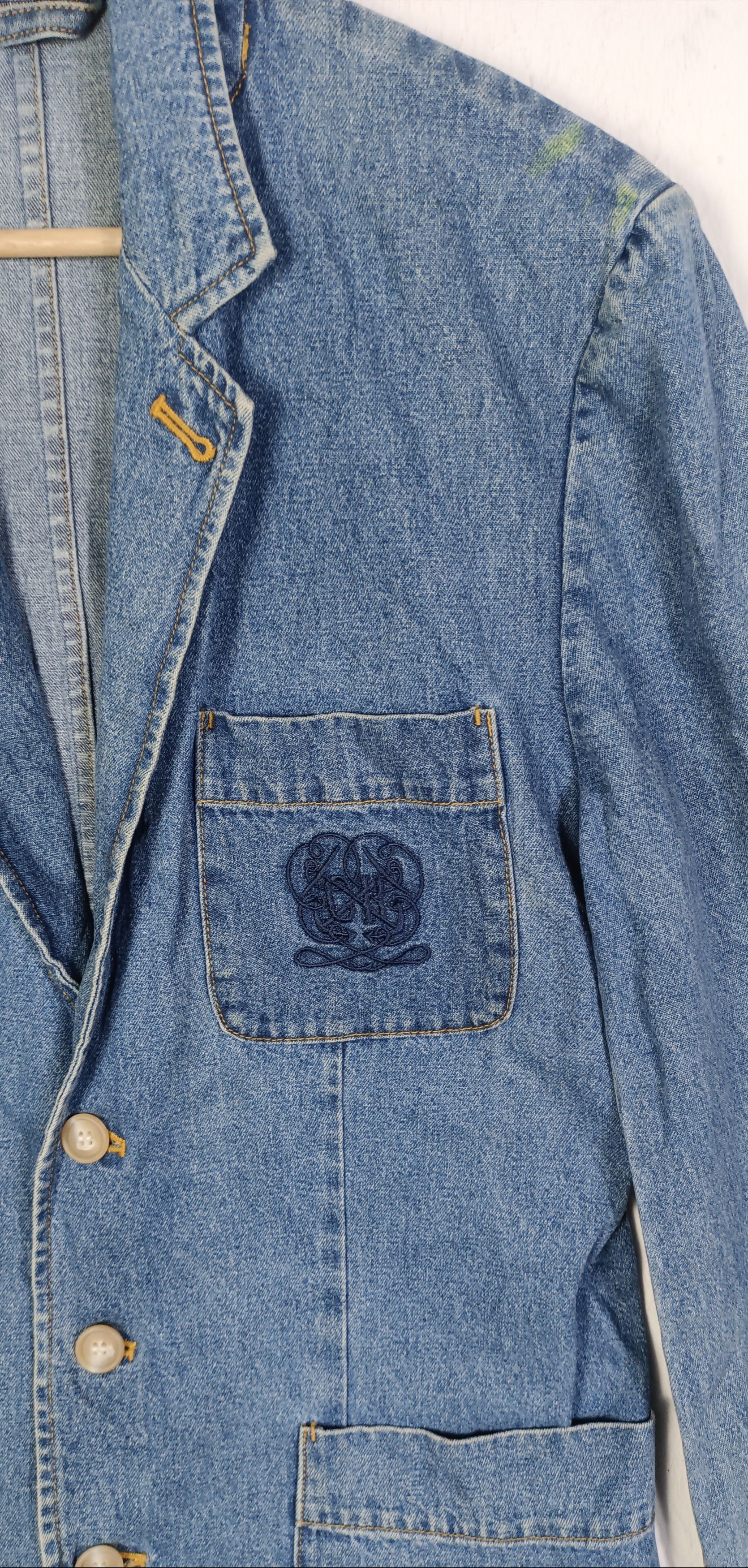 Calvin Klein Vintage Calvin Klein Sport Denim Jacket Size US M / EU 48-50 / 2 - 4 Thumbnail
