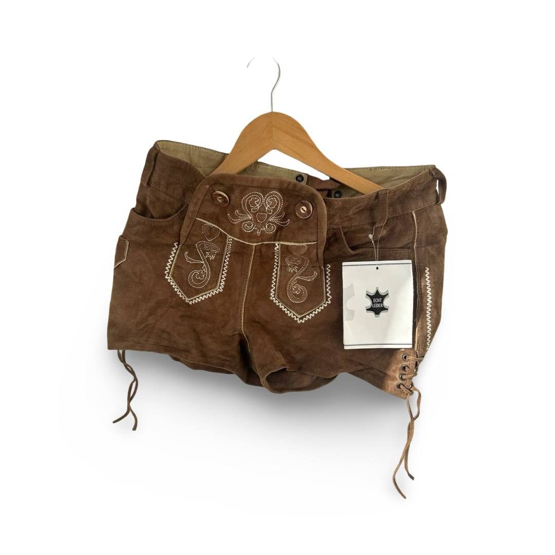 Leather Esmara Suede Trachten Oktoberfest #50 Size 27" / US 4 / IT 40 - 1 Thumbnail