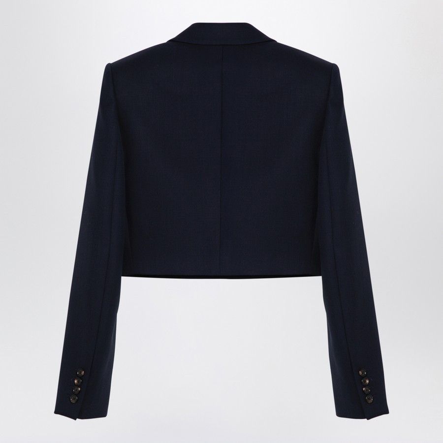 Chloe o1d2blof0824 Wool Jacket in Blue Size XS / US 0-2 / IT 36-38 - 2 Thumbnail
