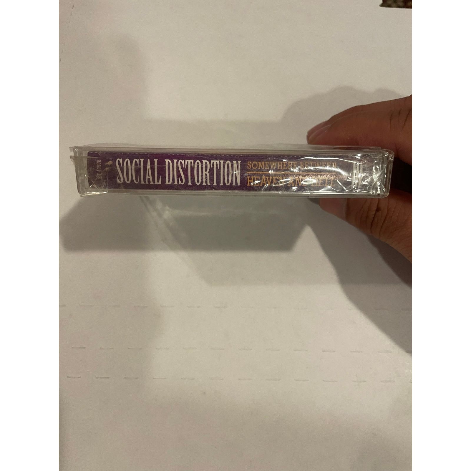 INTENTIONALLY BLANK Social Distortion - Somewhere Between Tape Cassette Sealed Size ONE SIZE - 3 Thumbnail