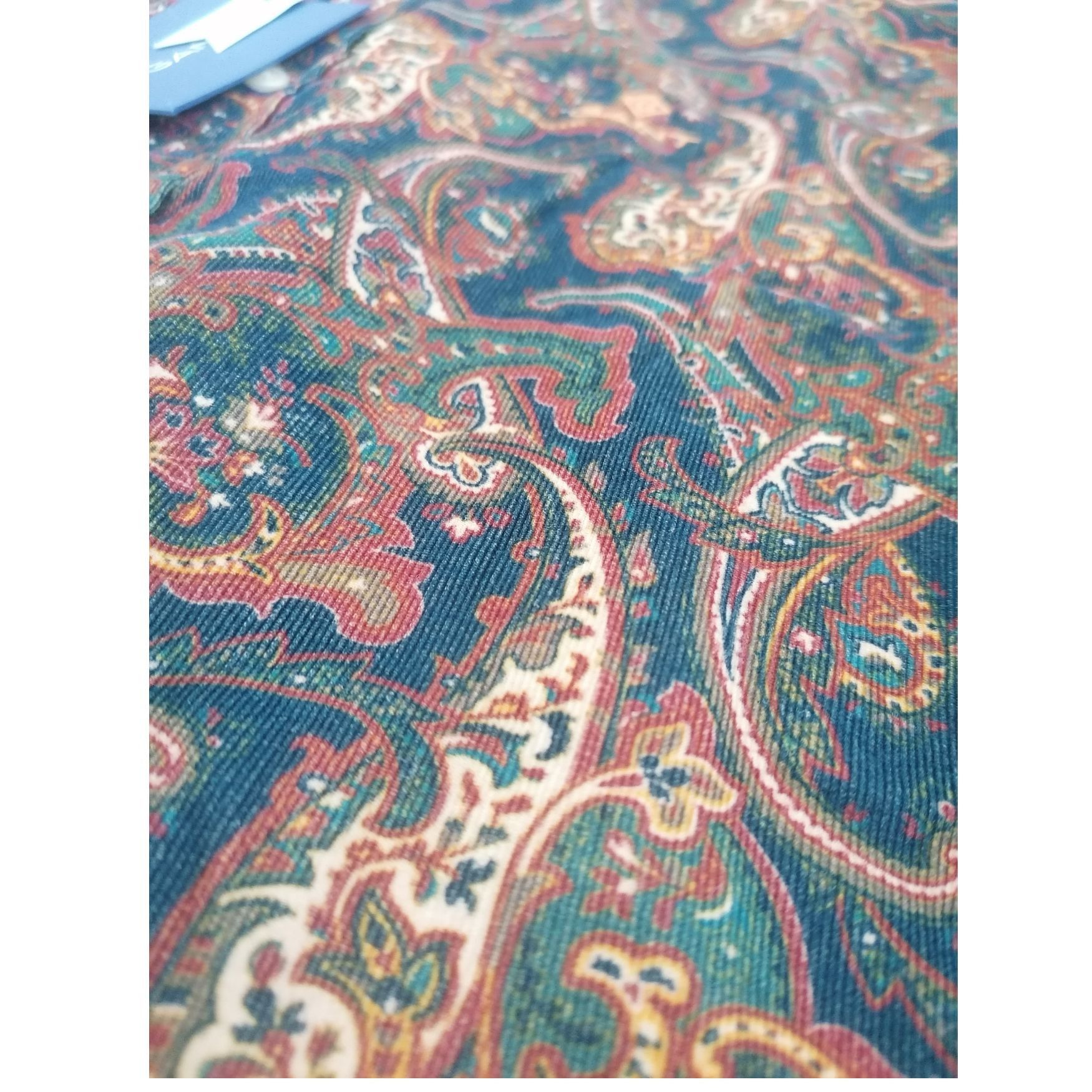 Gant GANT "Paisley Print" Corduroy baroque-style Shirt Size US M / EU 48-50 / 2 - 9 Thumbnail