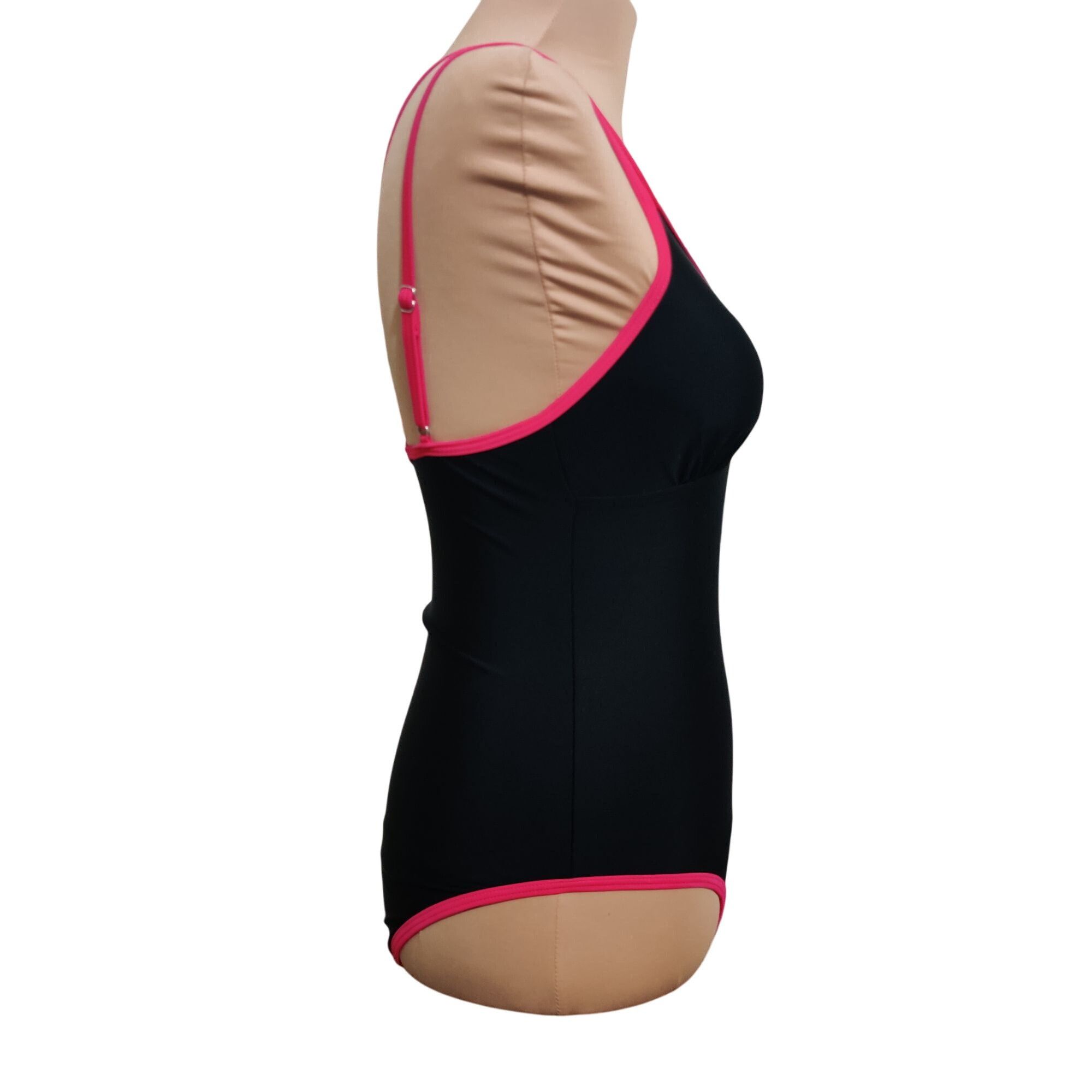 Other Womens Swimsuit One Piece Plunge V Neck Double Strap Cross B Size ONE SIZE - 3 Thumbnail