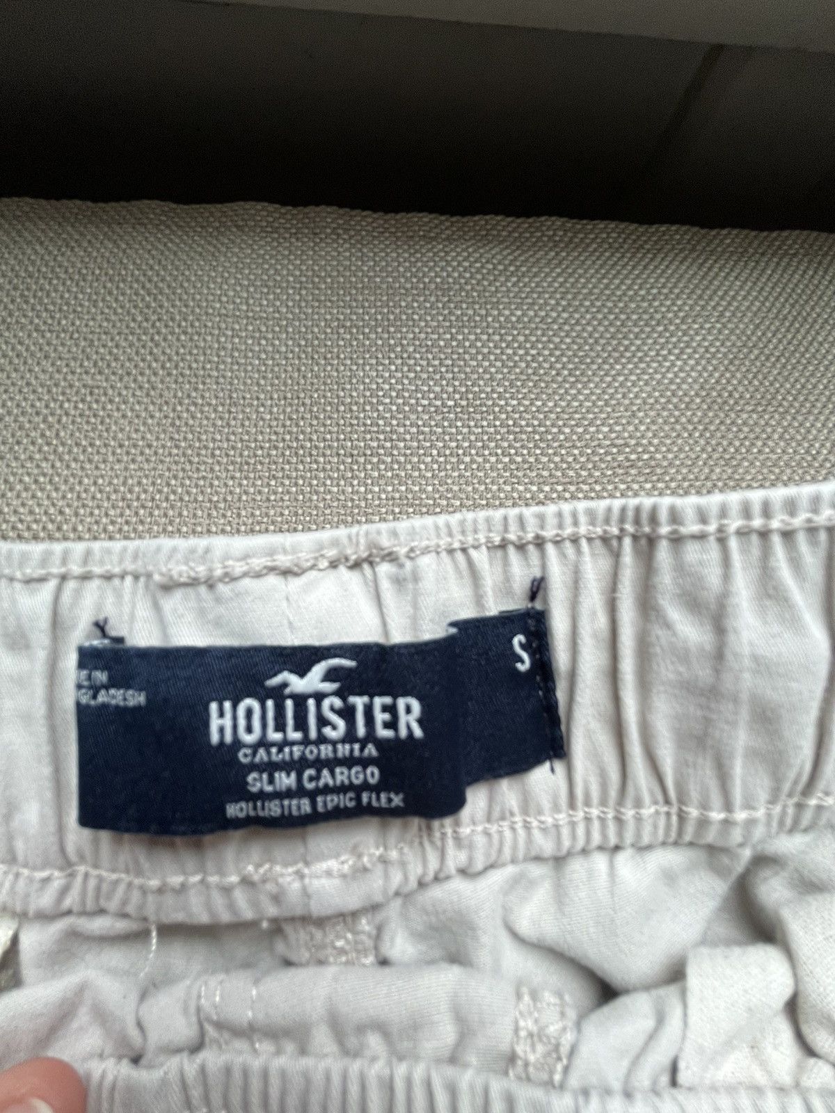 Hollister Hollister white slim cargo Small Size US 29 - 3 Thumbnail