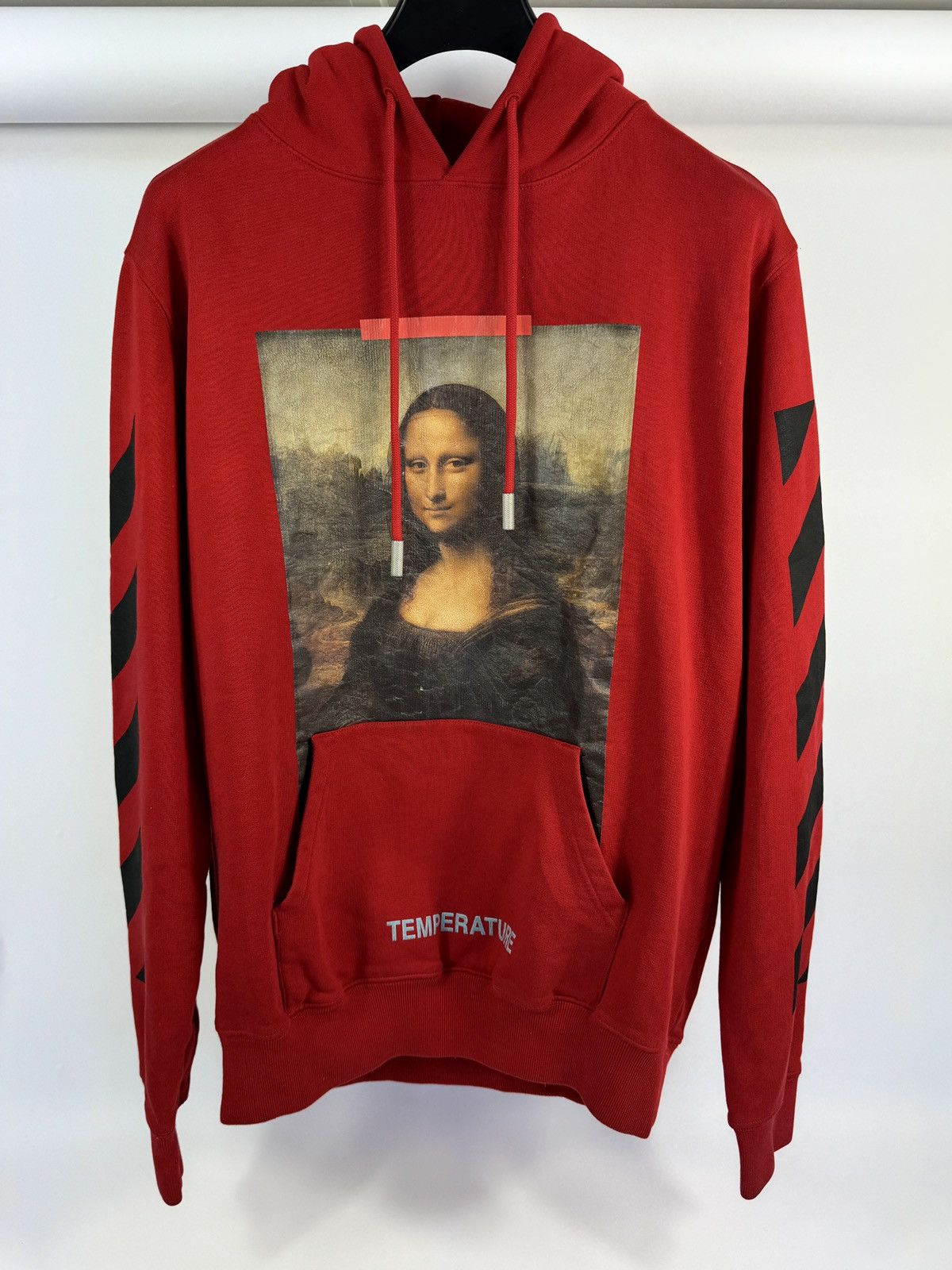 Off-White MONA-LISA TEMPERATURE OVERSIZED HOODIE Size US M / EU 48-50 / 2 - 1 Thumbnail