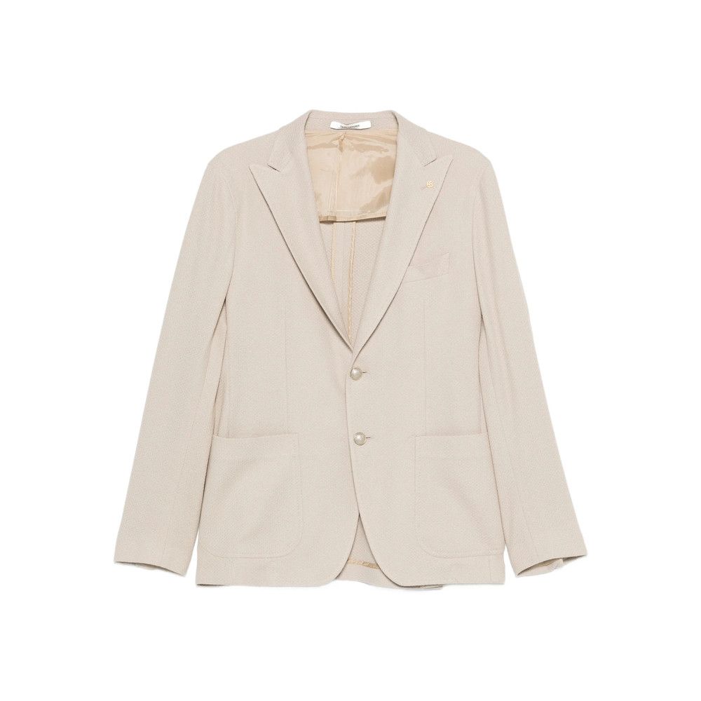 Tagliatore Tagliatore NEUTRALS Jackets - Suit & Dinner Jackets Size US M / EU 48-50 / 2 - 1 Thumbnail