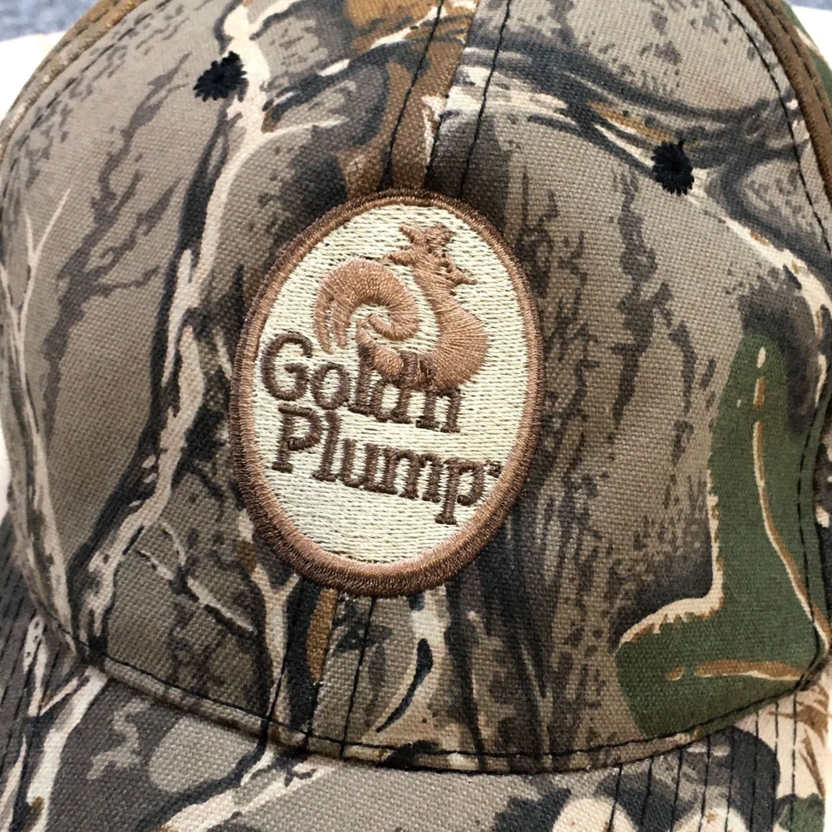 Logo 7 Outdoor Cap Baseball Hat Mens Brown OS Adjustable Embroidered Logo Gold'n Plump Cap Size ONE SIZE - 4 Thumbnail