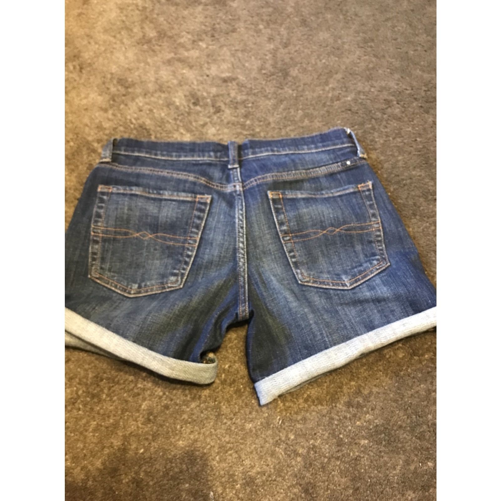 Lucky Brand Lucky Brand Denim Shorts Roll Up 00/24 Women Blue Size 24" / US 00 / IT 34 - 4 Thumbnail