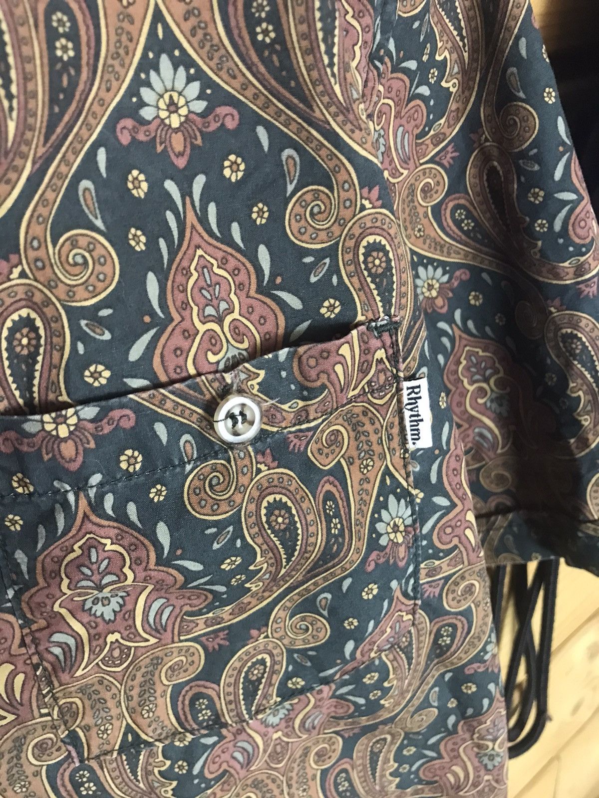 Rhythm Rhythm paisley shirt Size US L / EU 52-54 / 3 - 4 Thumbnail