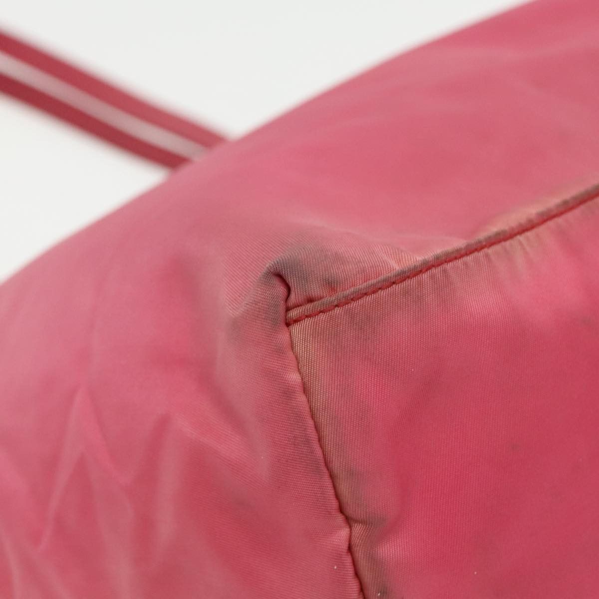 Prada PRADA Tote Bag Nylon Pink Silver Size ONE SIZE - 14 Thumbnail