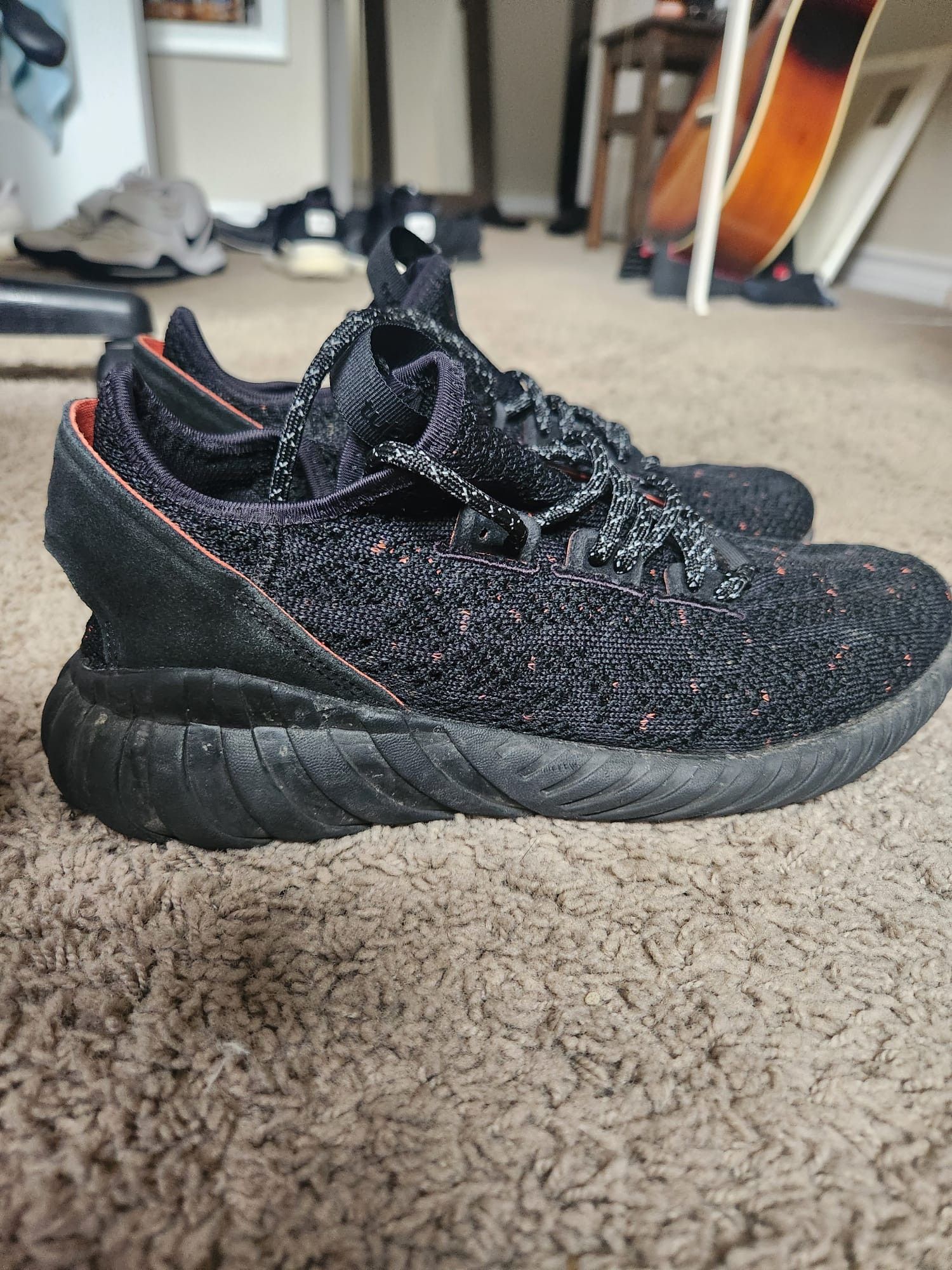 Adidas Adidas Tubular Doom Sock Primeknit Size US 8.5 / EU 41-42 - 4 Thumbnail