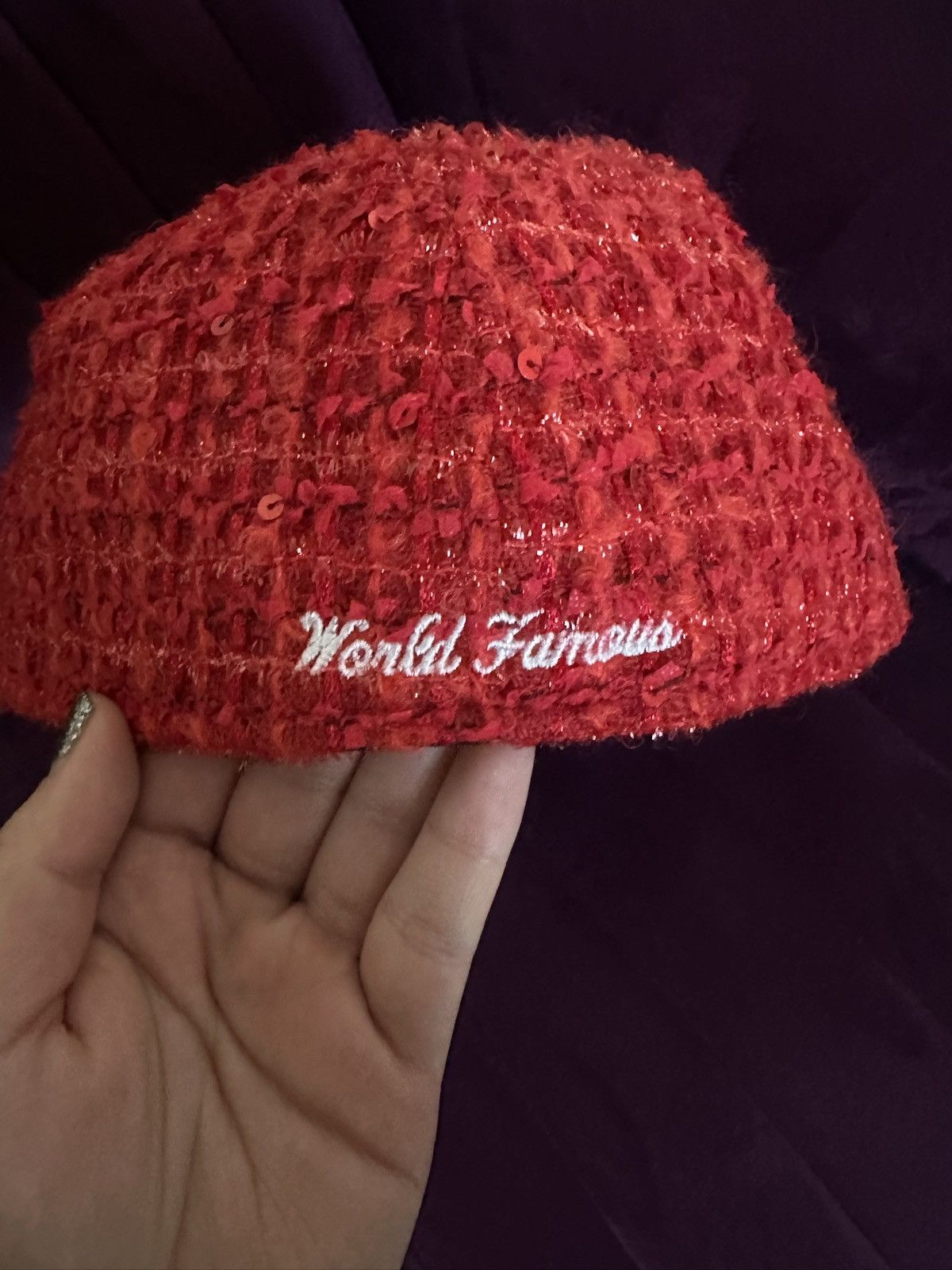 New Era × Supreme Supreme Bouclé Box Logo New Era® Size ONE SIZE - 2 Thumbnail