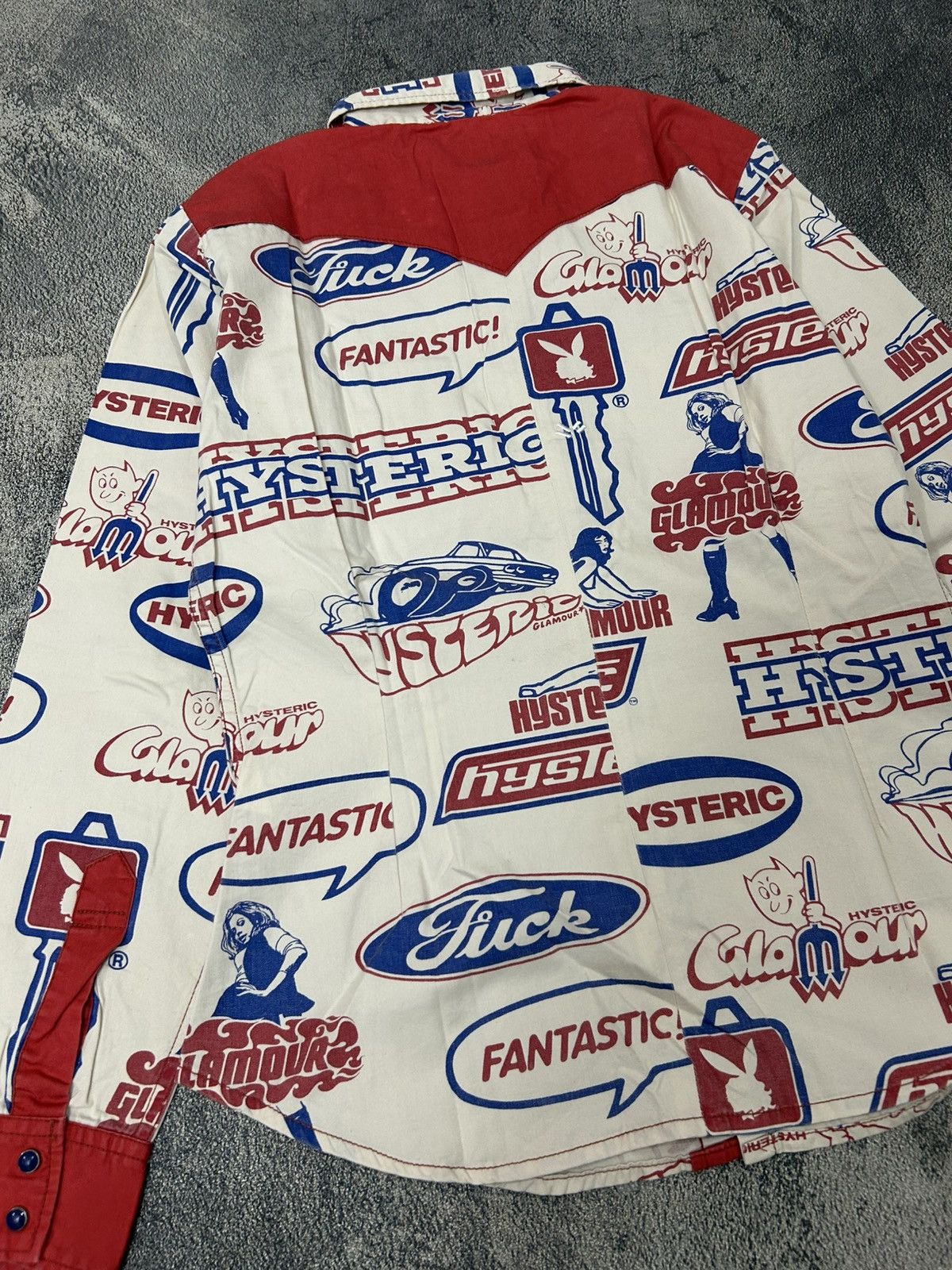 Hysteric Glamour Vintage Hysteric Glamour All Over logo Size US S / EU 44-46 / 1 - 6 Thumbnail