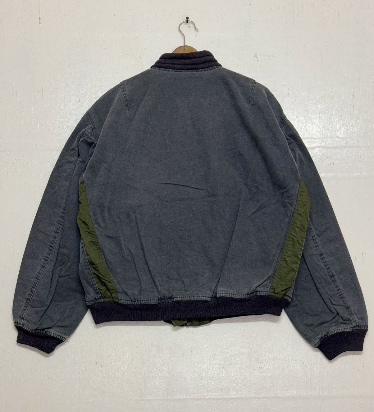 Vintage Bomber Jacket Kearney House Sunfaded Size US L / EU 52-54 / 3 - 3 Thumbnail