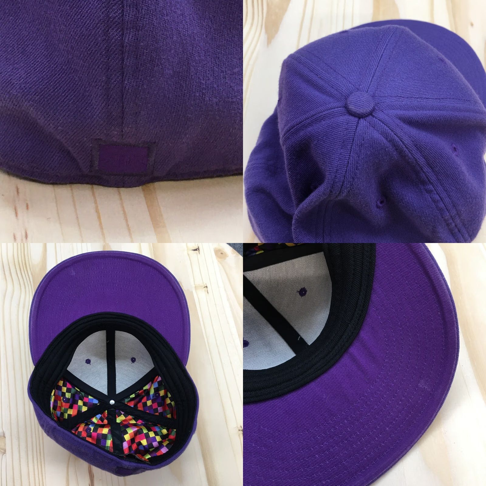 Nike Nike Air Baseball Cap Hat Mens Purple OS Fitted Curved Brim Embroidered Logo Size ONE SIZE - 8 Thumbnail