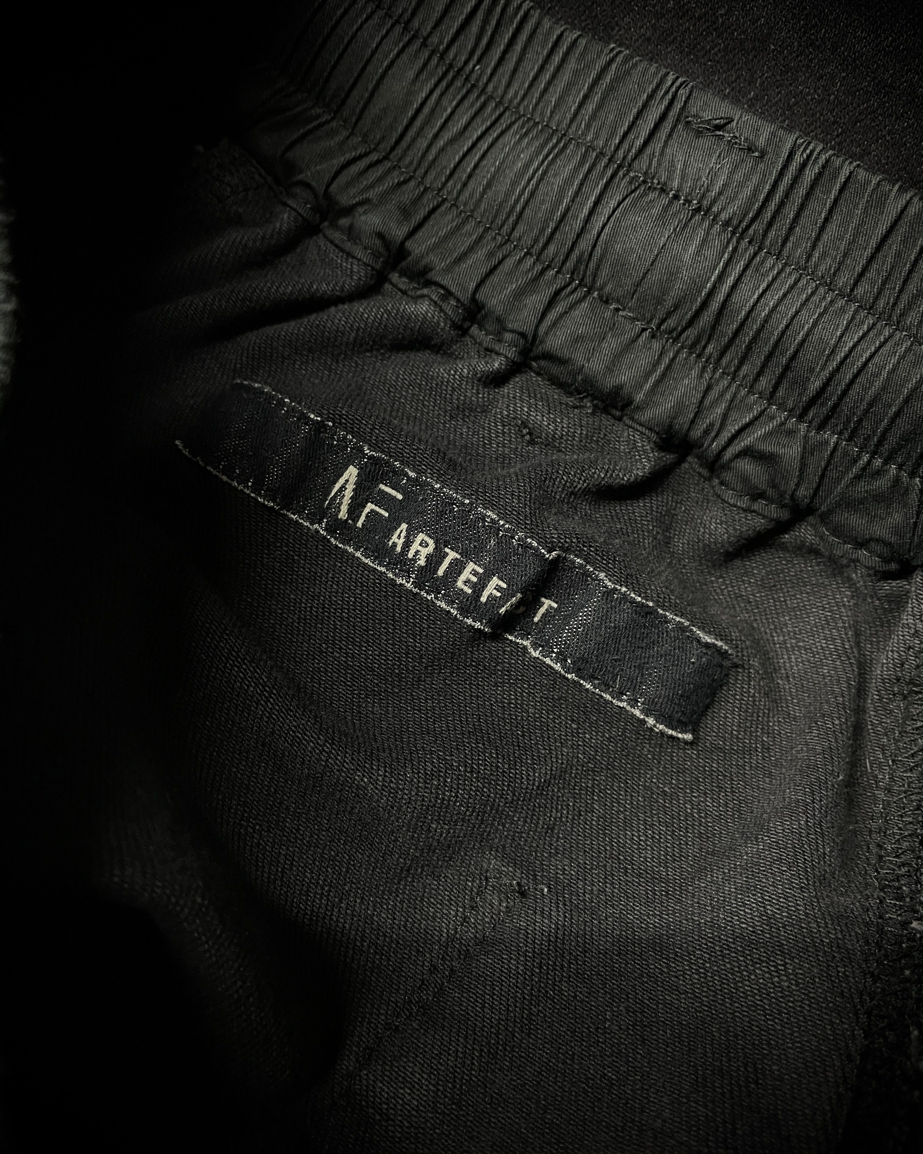 A.F Artefact A.F ARTEFACT Sarouel Stretch Denim Skinny Black Size US 32 / EU 48 - 8 Thumbnail