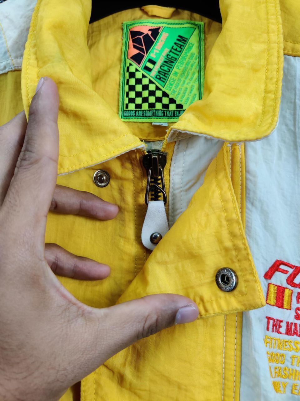 Formula 1 Vintage Formula F-1 Racing Team Bomber Jacket Size US L / EU 52-54 / 3 - 2 Thumbnail