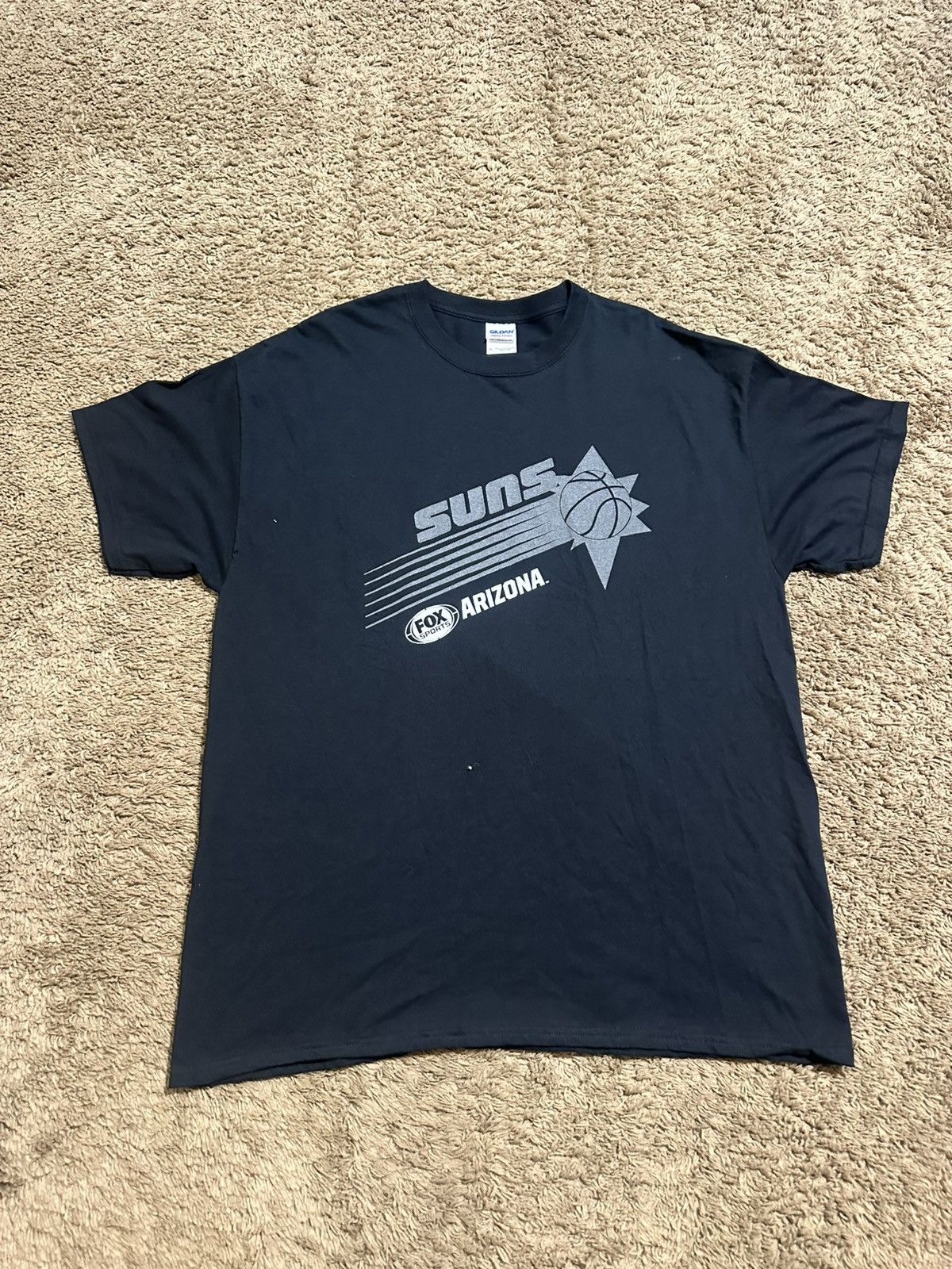 NBA Vintage NBA Phoenix Suns “triple black” shirt 00s size xl Size US XL / EU 56 / 4 - 1 Thumbnail