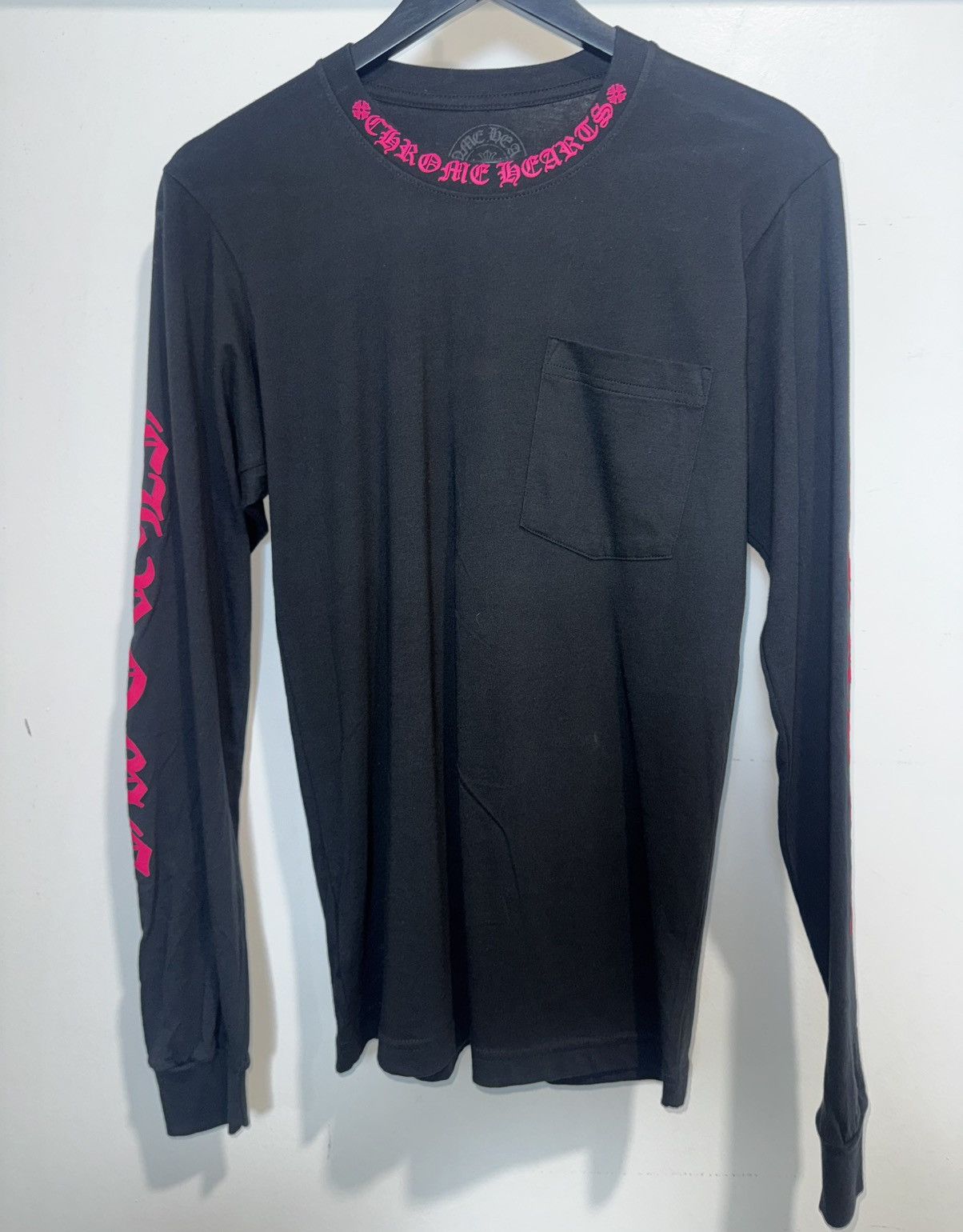 Chrome Hearts Chrome Hearts Pocket Long-Sleeve Crew Neck T-Shirt Size US S / EU 44-46 / 1 - 10 Thumbnail