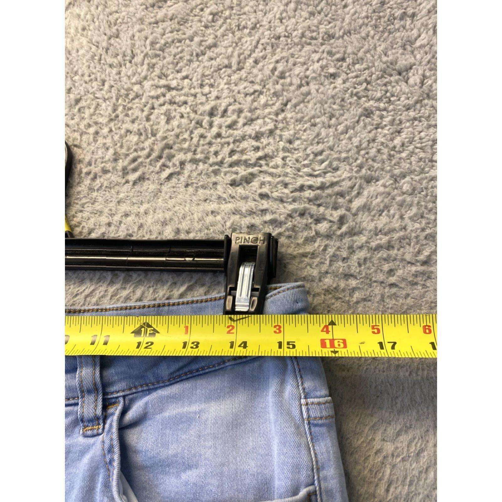 Vintage Legend London Men’s Jeans Blue 30x30 Straight Stretch Distressed Regular Mens Size US 30 / EU 46 - 6 Thumbnail