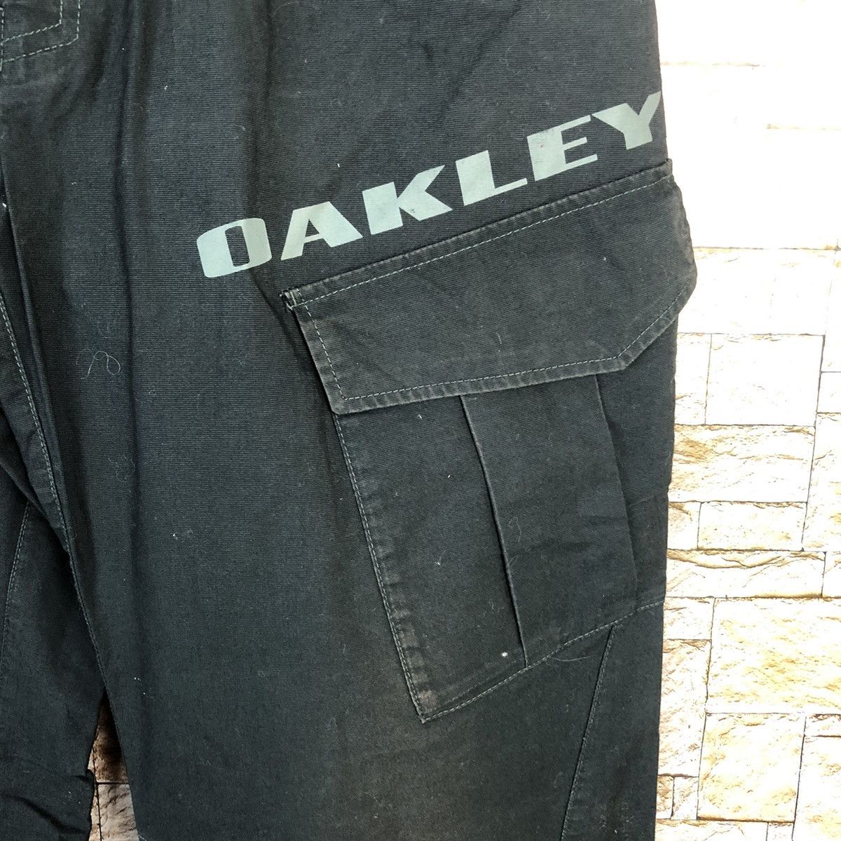 Oakley Oakley Dark Blue Cargo Multipocket Pants #A442 Size US 33 - 9 Thumbnail
