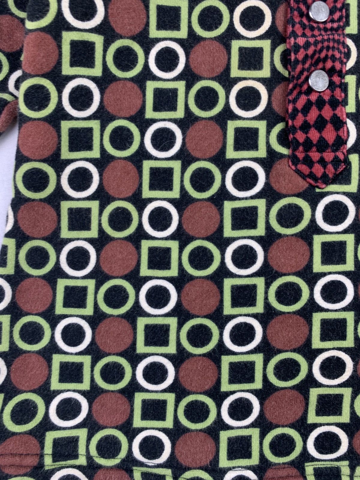 Mr. Junko 2000s Junko Koshino Petite Colection Unique Pattern Polo Top Size XS / US 0-2 / IT 36-38 - 4 Thumbnail