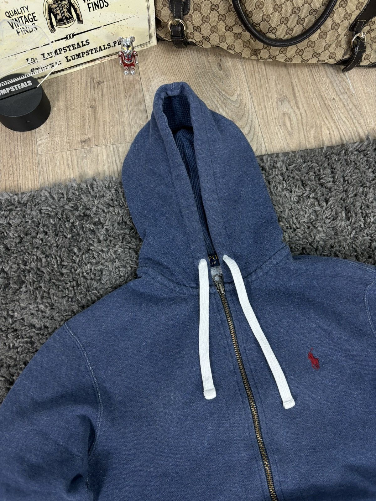 Ralph Lauren × Vintage Polo Ralph Lauren Zip Up Distressed Japanese Style Size US M / EU 48-50 / 2 - 8 Thumbnail