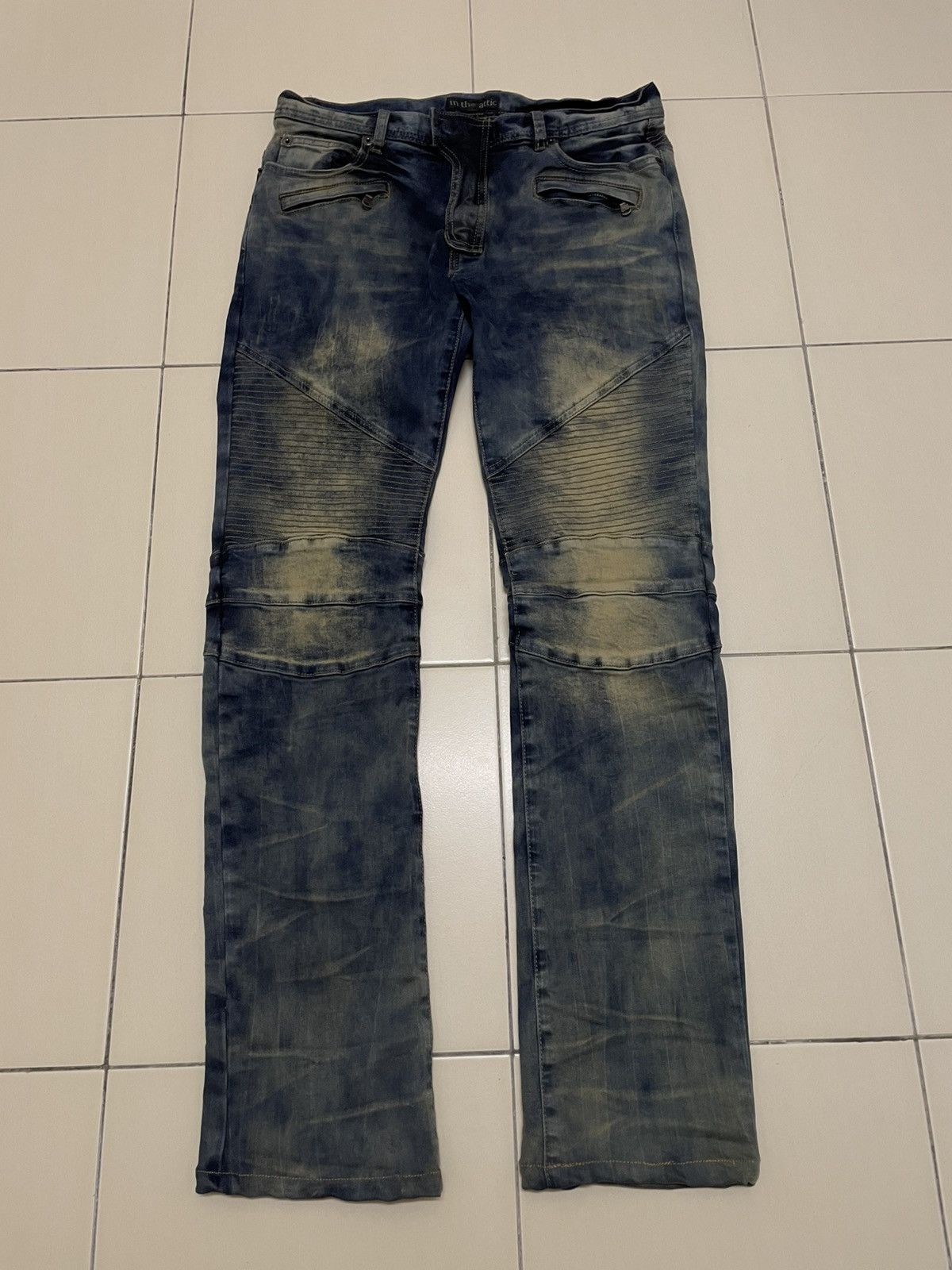 In The Attic In The Attic Punk Rockabilly Bikers Denim Size US 31 - 1 Thumbnail