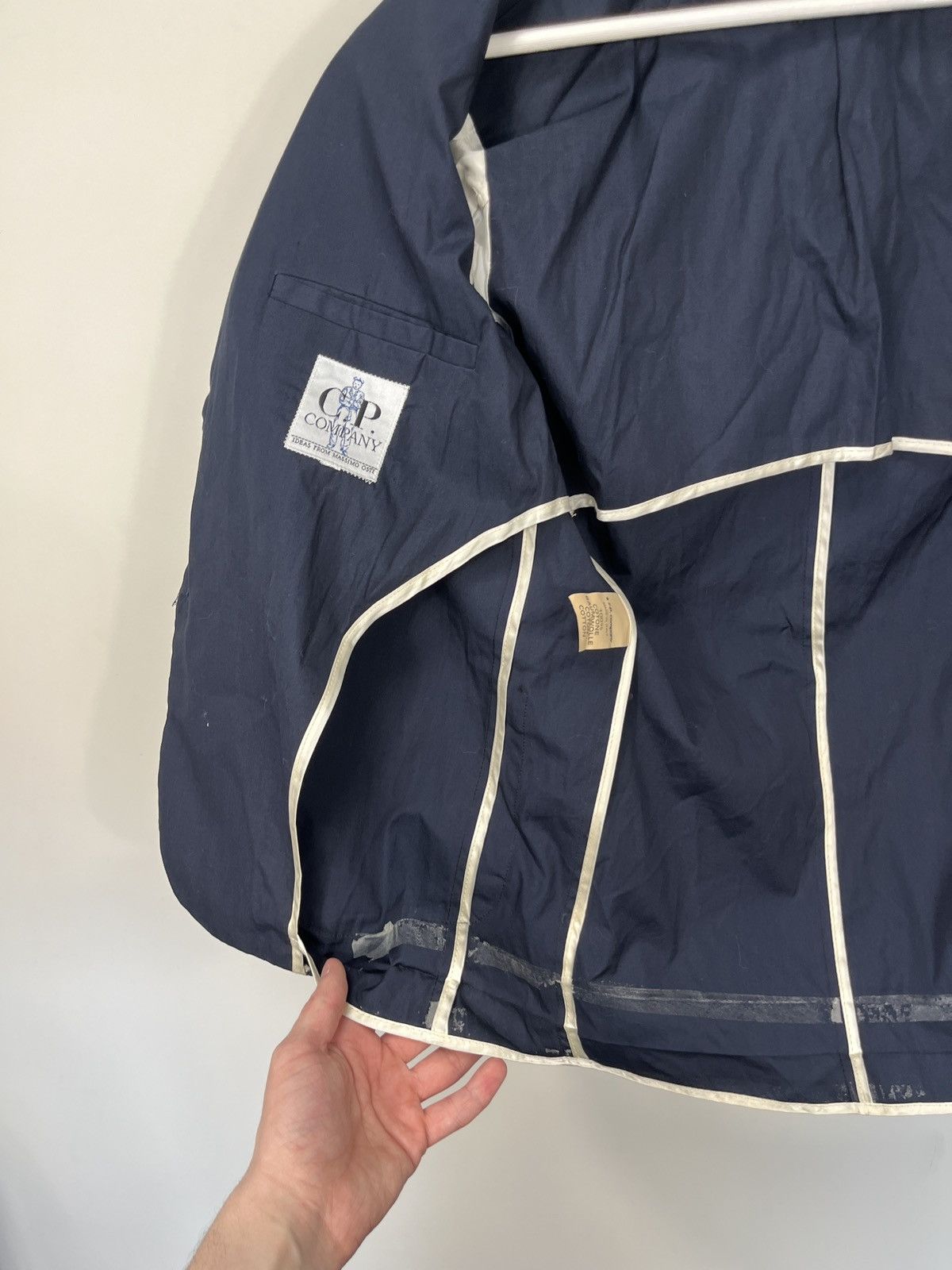 C.P. Company Vintage C.P. Company Navy Luxury Blazer Jacket Size 38R - 22 Thumbnail
