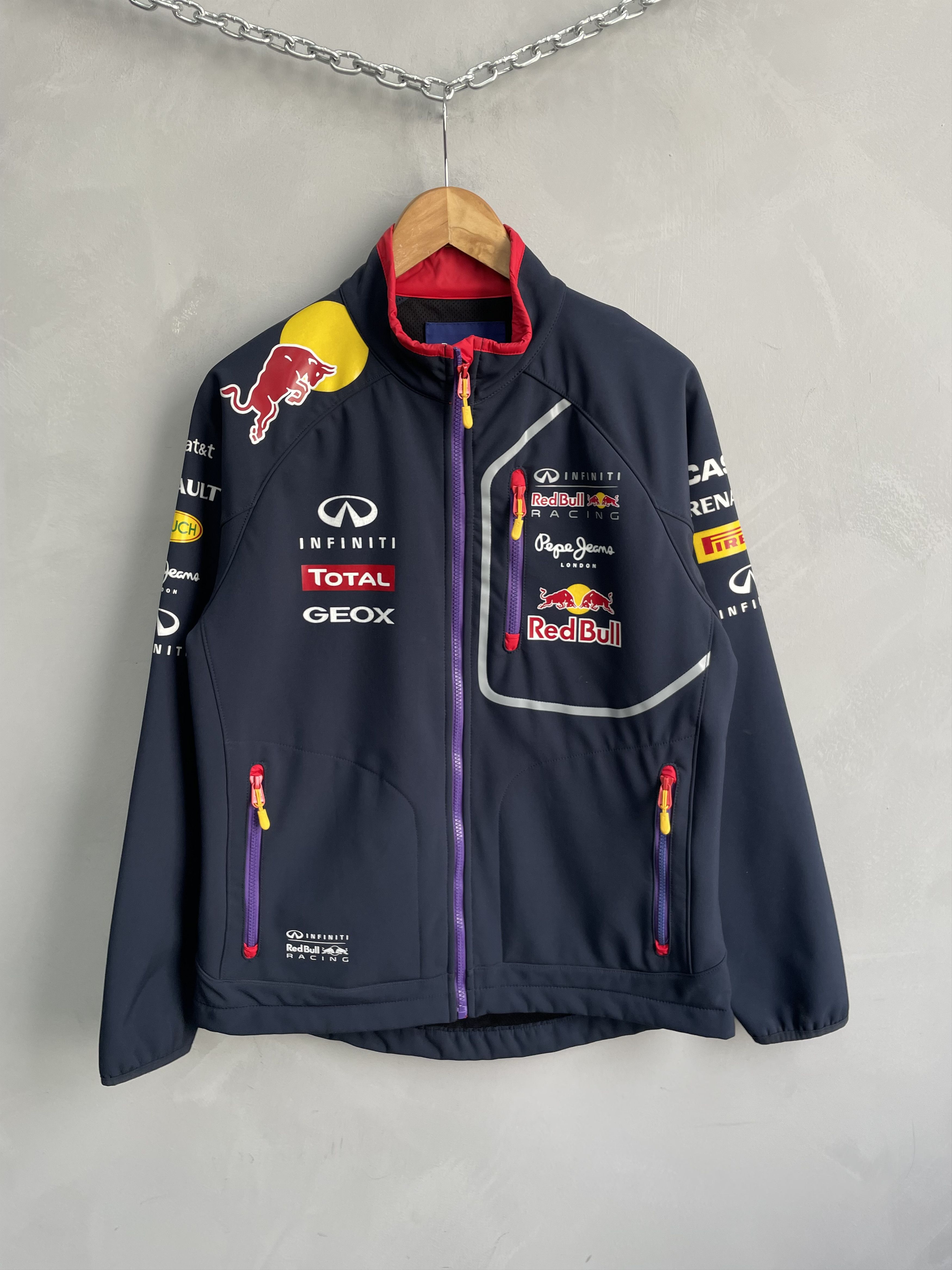 Racing red bull team F1 jacket softshell