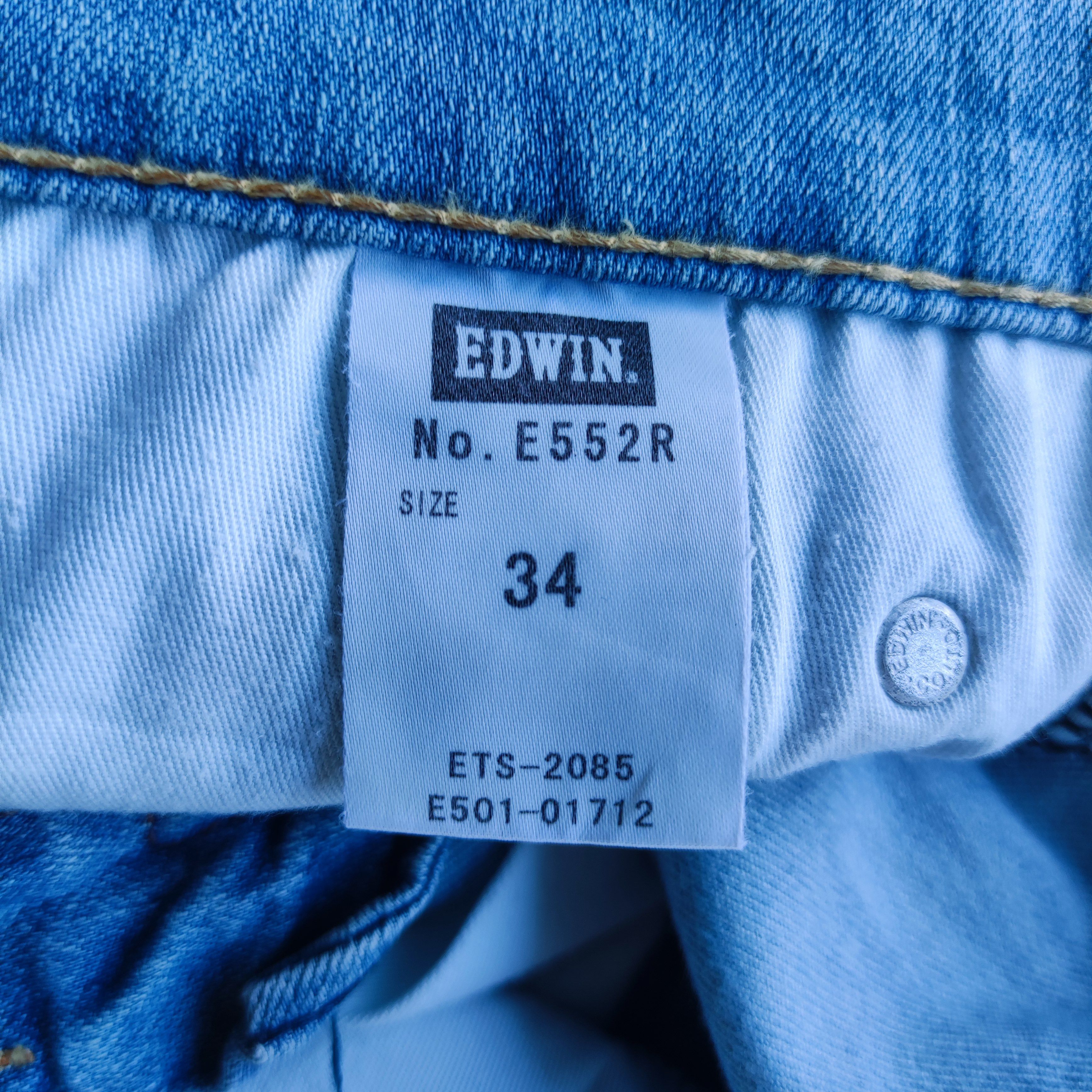 Edwin Vintage Edwin Brand Jean Distressed Faded Pants Size US 35 - 8 Thumbnail