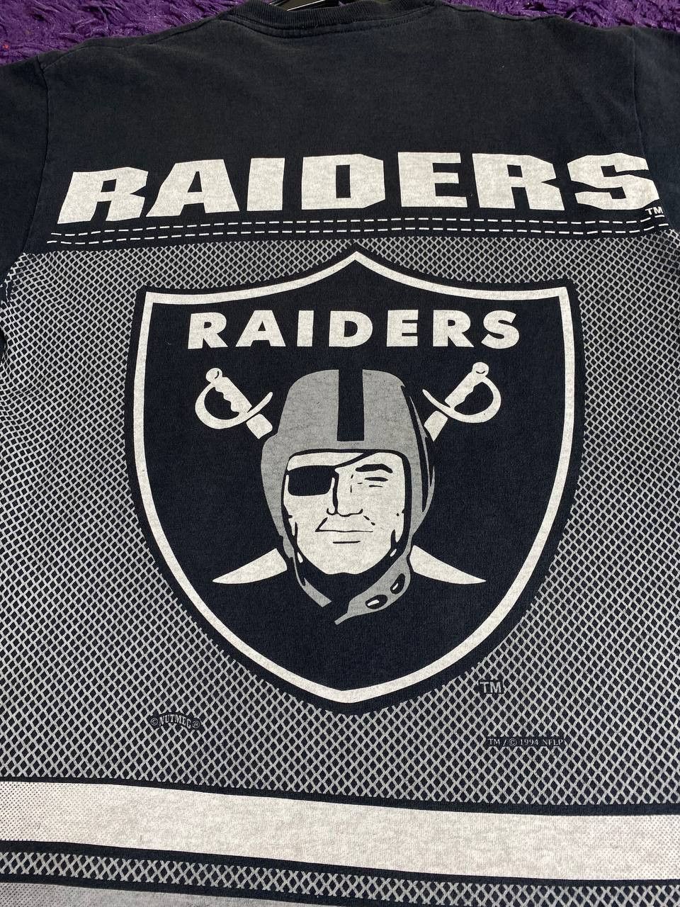 NFL × Vintage Vintage NHL Oakland Raiders Tshirt Streetwear Style Size US M / EU 48-50 / 2 - 16 Thumbnail