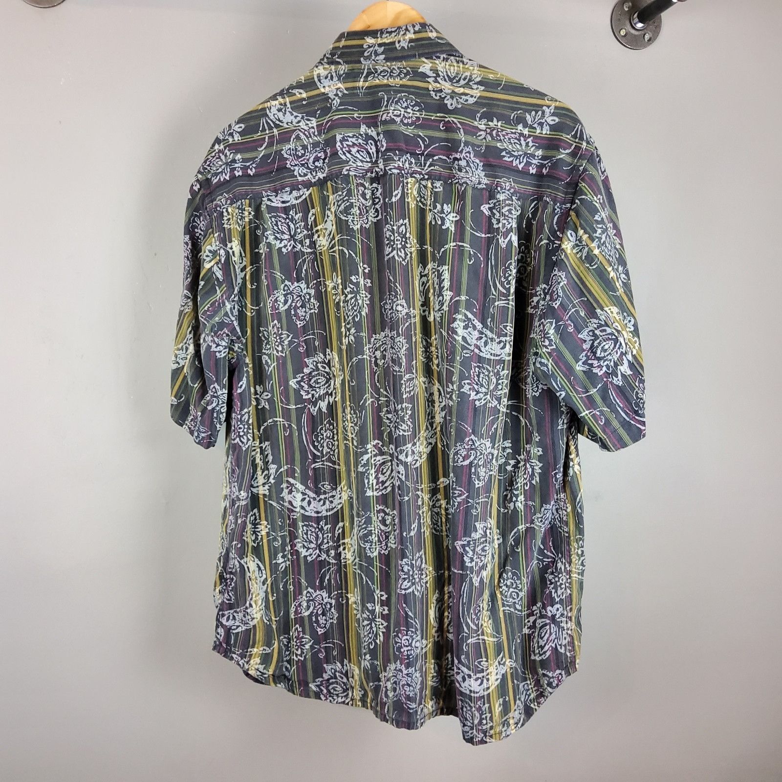 Tommy Bahama Tommy Bahama Tropical Button Up Shirt Size Medium Size US M / EU 48-50 / 2 - 2 Thumbnail