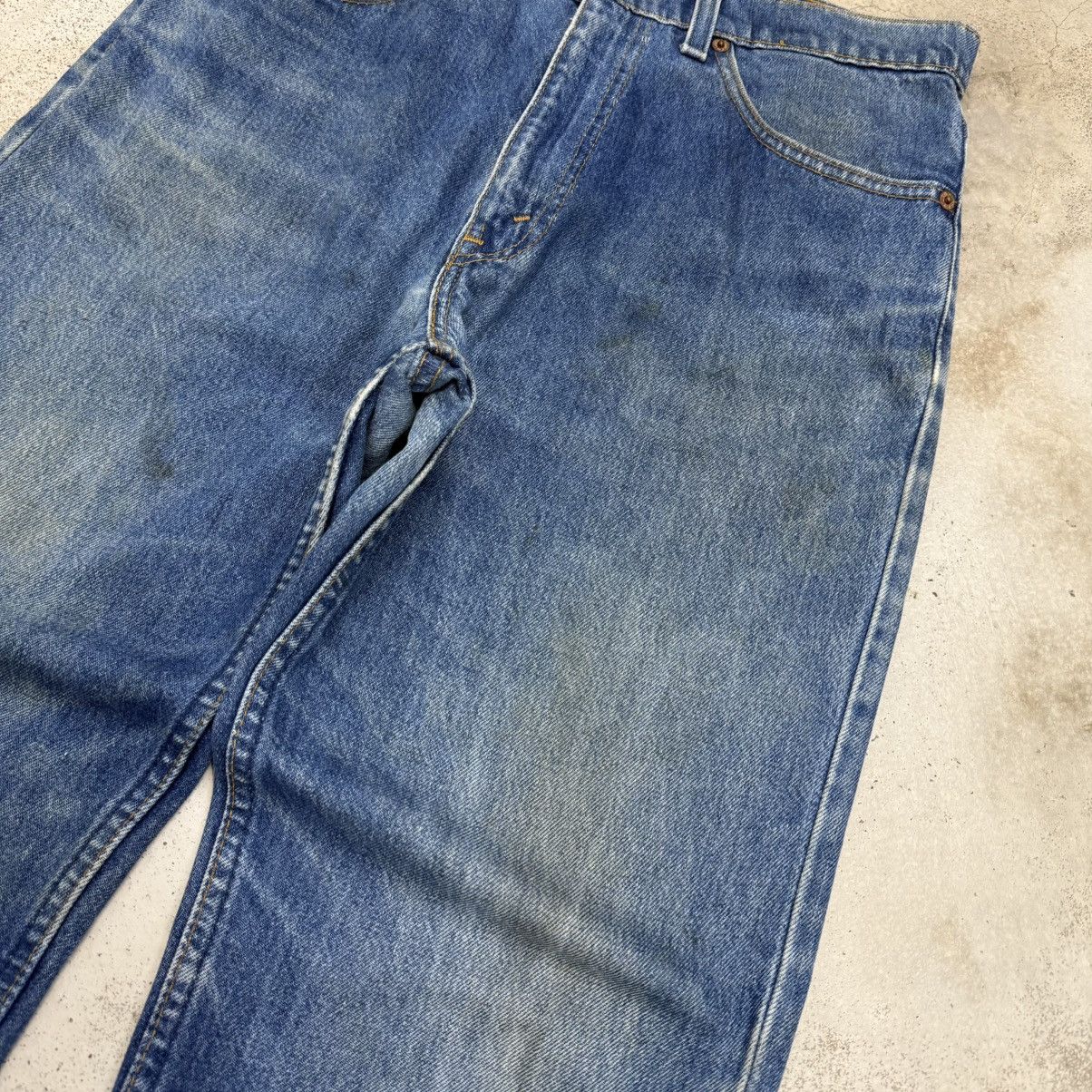 Levi's Vintage 80-90s Levis Missing Pie Denim Pants Size US 31 - 8 Thumbnail