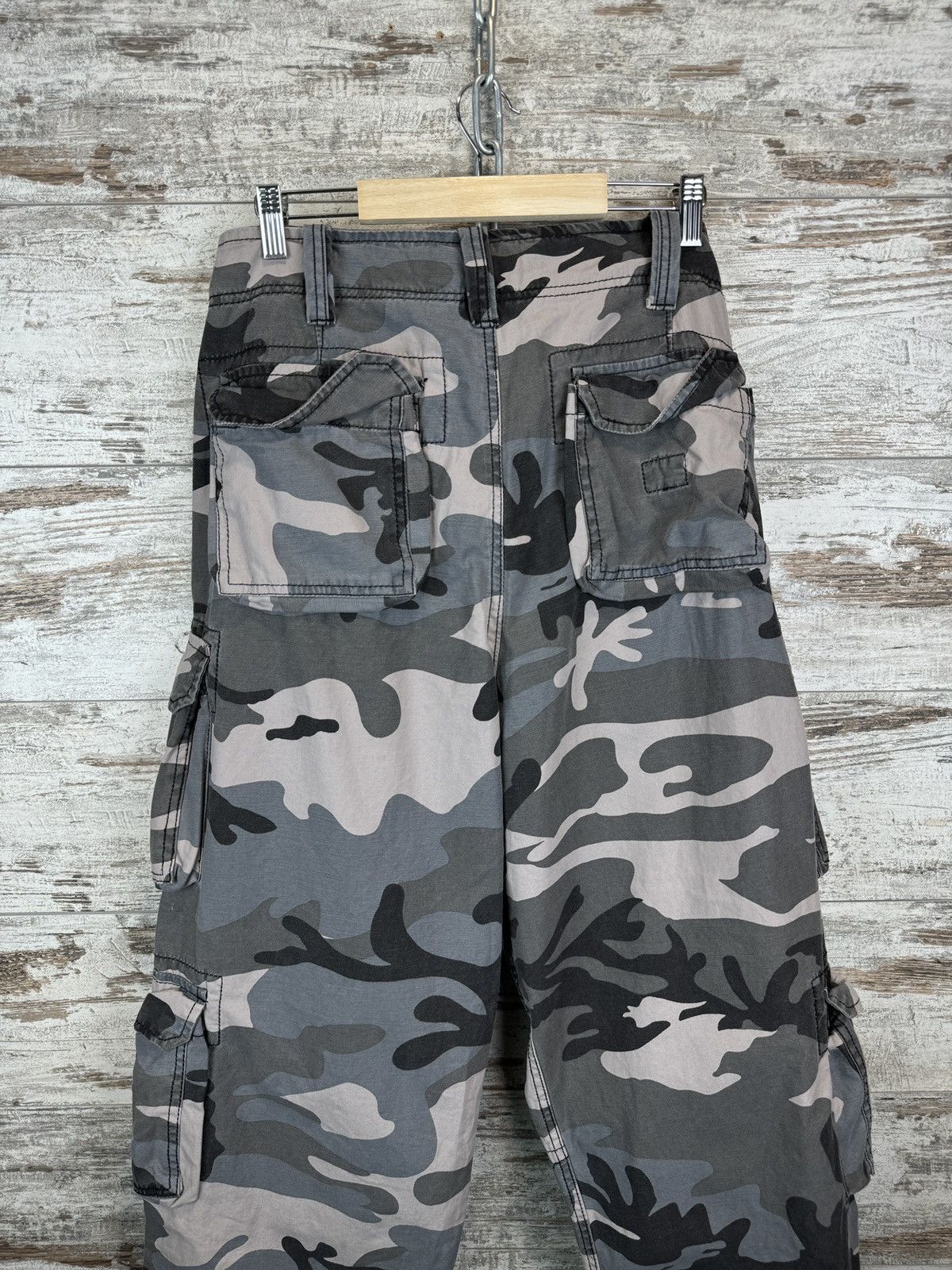 Vintage Mens Vintage Surplus Cargo baggy pants y2k rare Japanese Size US 34 / EU 50 - 14 Thumbnail