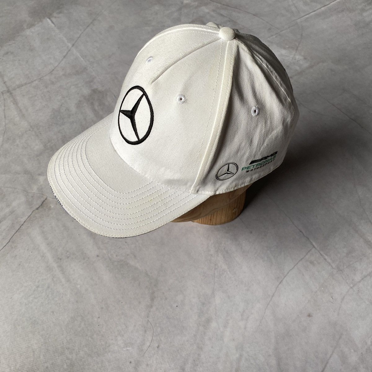Mercedes-Benz × Vintage Vintage Mercedes Benz Hype Cap Hat Logo 90s Y2K Petronas Size ONE SIZE - 1 Thumbnail