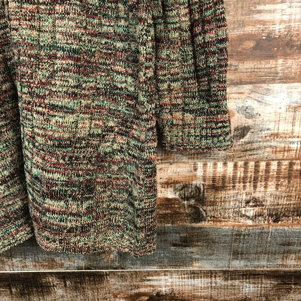 Other DL Knit japan vintage Green Cardigan Knitwear #C688 Size M / US 6-8 / IT 42-44 - 8 Thumbnail