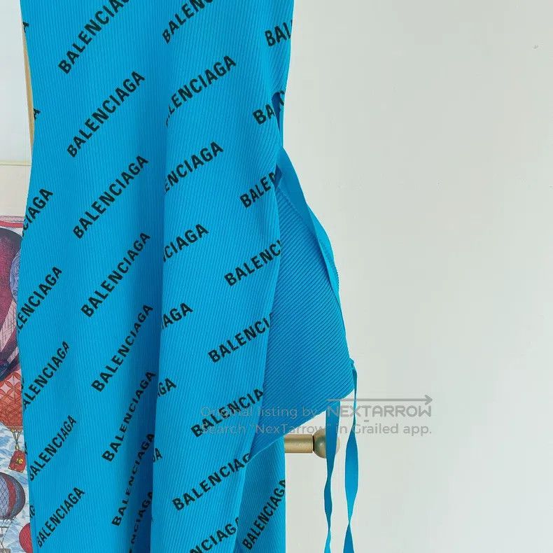 Balenciaga Balenciaga Tartan Knit Dress Size M / US 6-8 / IT 42-44 - 4 Thumbnail