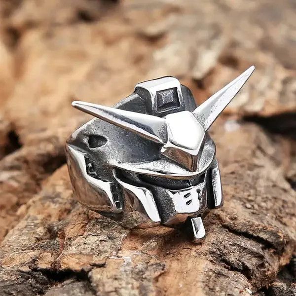 Other Mechine Robot Head Ring Size ONE SIZE - 4 Thumbnail