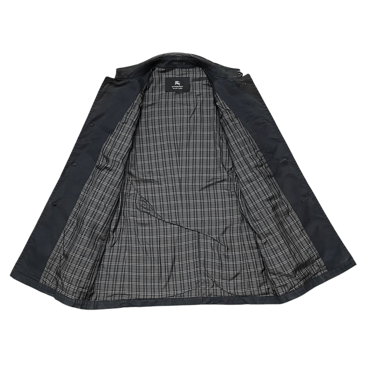 Burberry Vintage Burberry Black Label Nova Check Coat Jacket Size US L / EU 52-54 / 3 - 6 Thumbnail