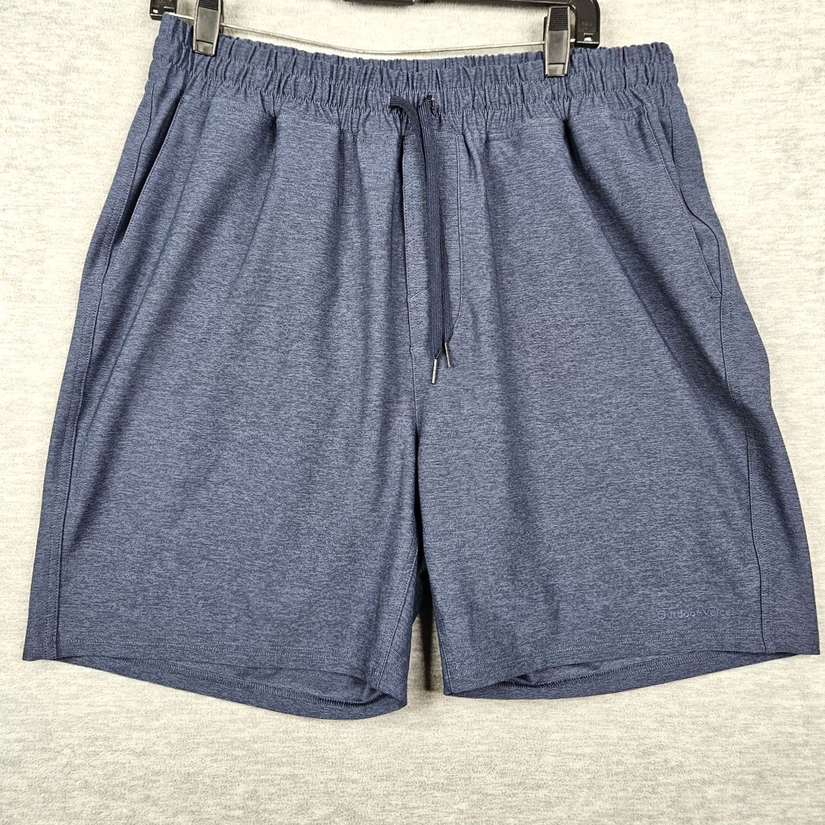 Outdoor Voices Outdoor Voices Men's Blue Stripes Workout 7" Inseam Short Size XXL Size US 39 - 2 Thumbnail