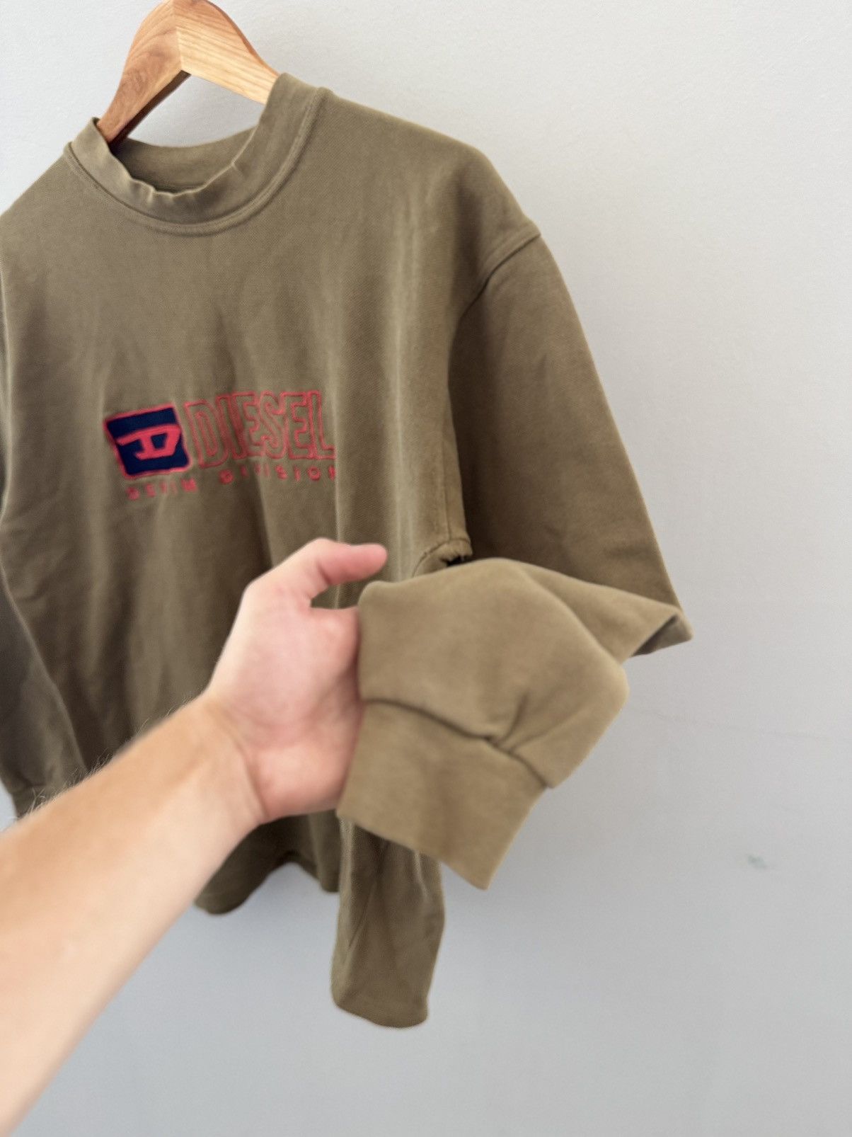 Diesel Vintage Diesel Sweatshirt Big Logo Japanese Style Size US M / EU 48-50 / 2 - 5 Thumbnail