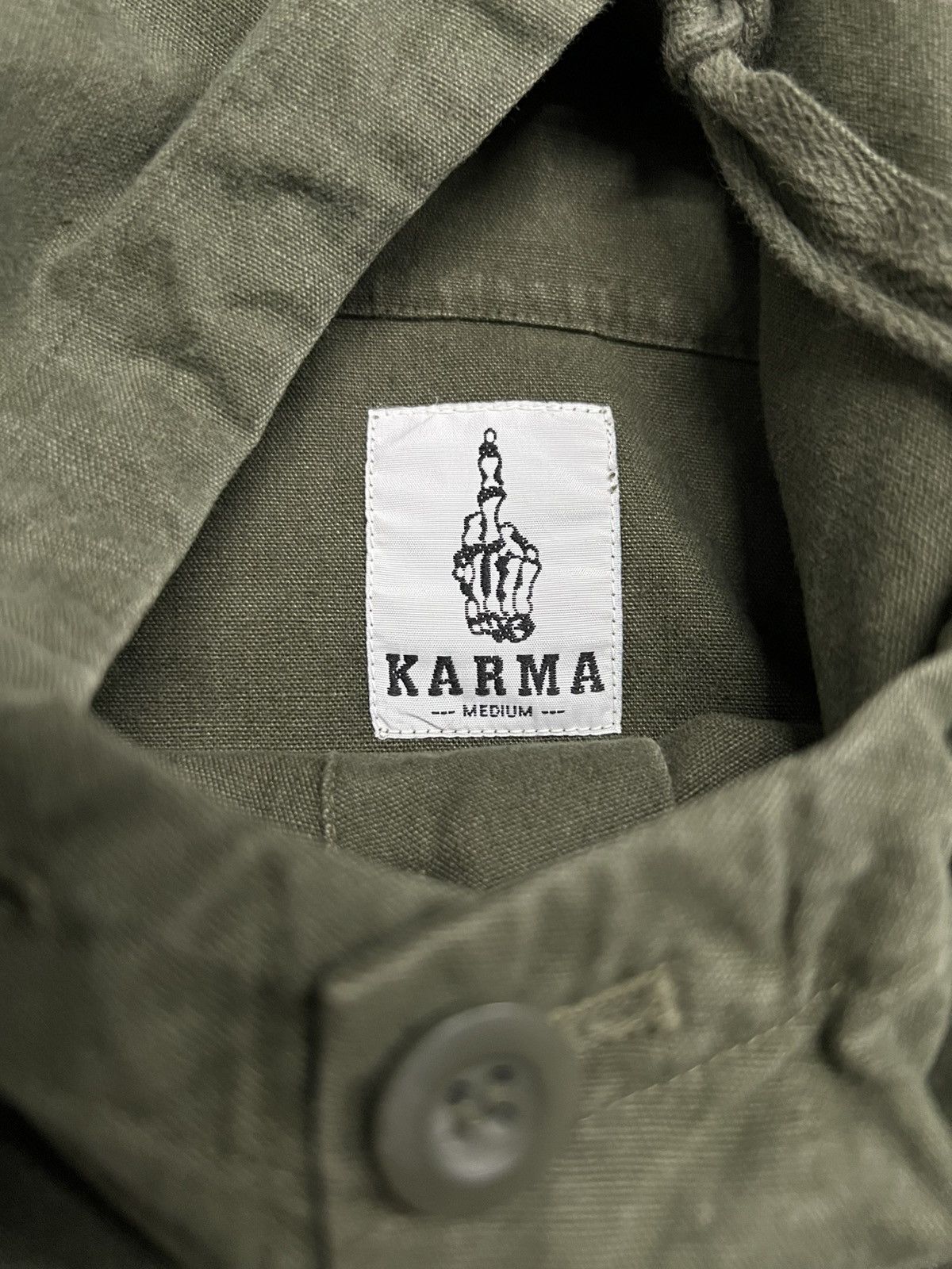 Japanese Brand Vintage KARMA Rip Off USN Anorak Smock Military Jacket Size US XXL / EU 58 / 5 - 9 Thumbnail