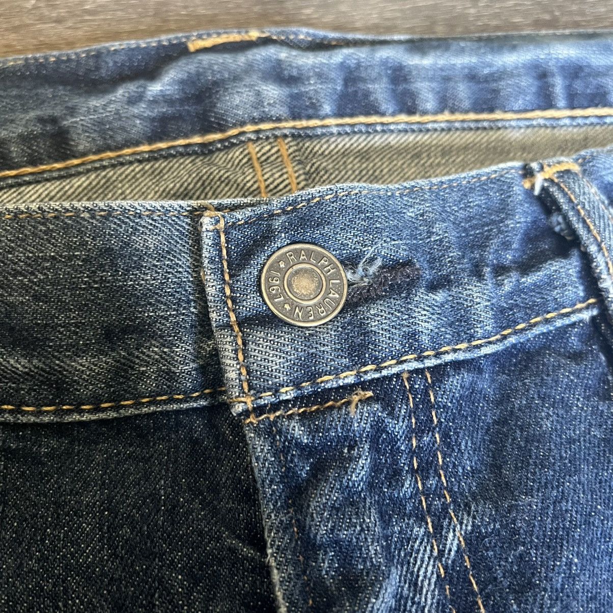 Polo Ralph Lauren × Ralph Lauren × Vintage Polo Ralph Lauren Varick Slim Straight Denim Jeans 33x30 Vtg Size US 33 - 7 Thumbnail