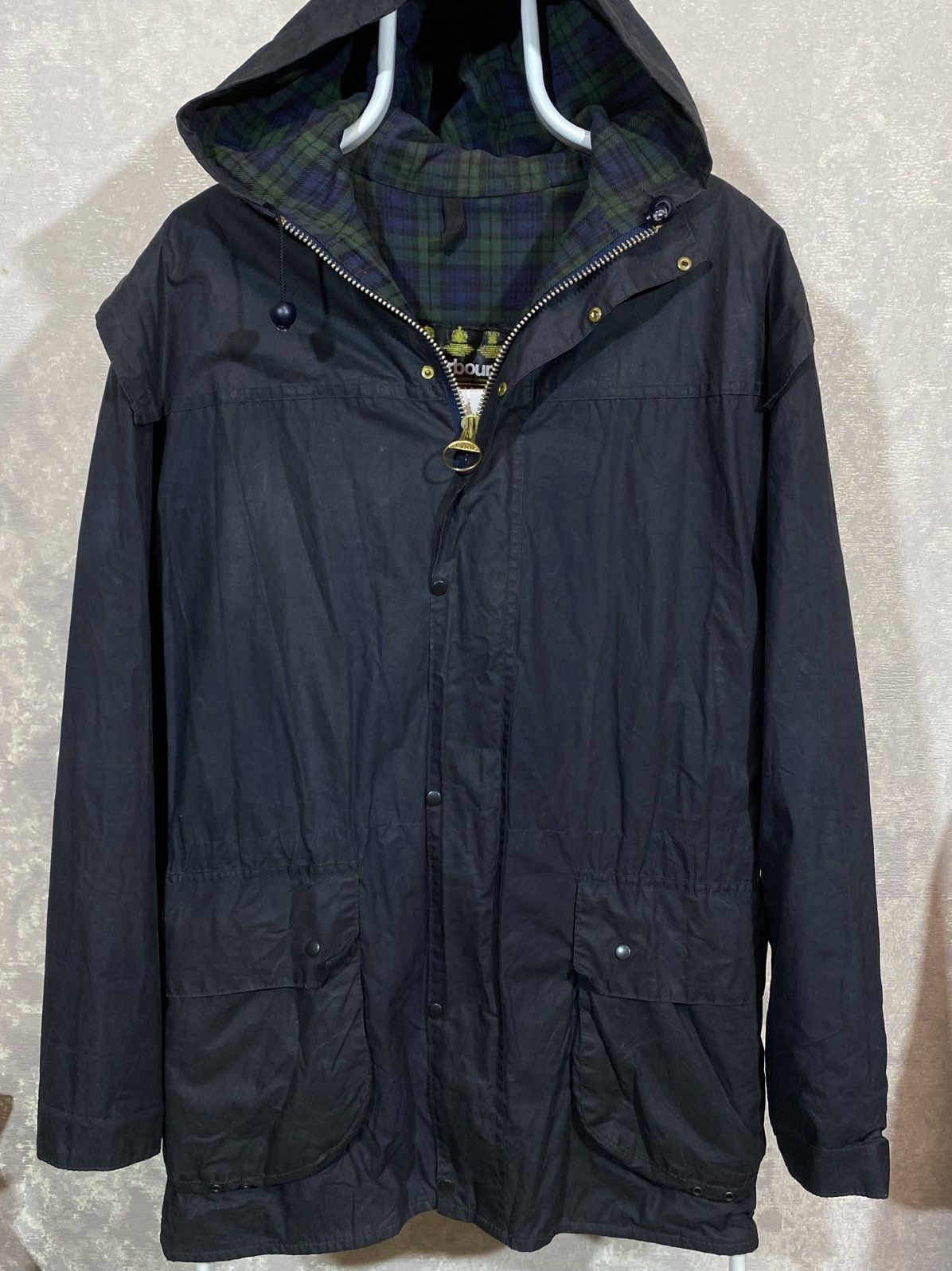 Barbour Barbour Durham Men Waxed Jacket Size US XL / EU 56 / 4 - 1 Thumbnail