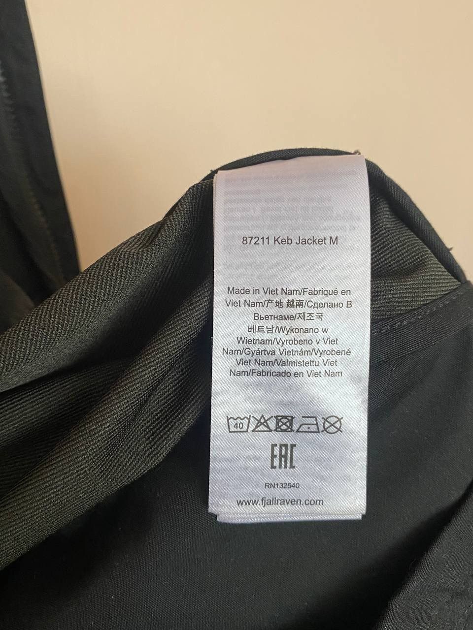 Fjallraven Fjallraven G-1000 Ked Jacket Men’s black Size US XL / EU 56 / 4 - 7 Thumbnail