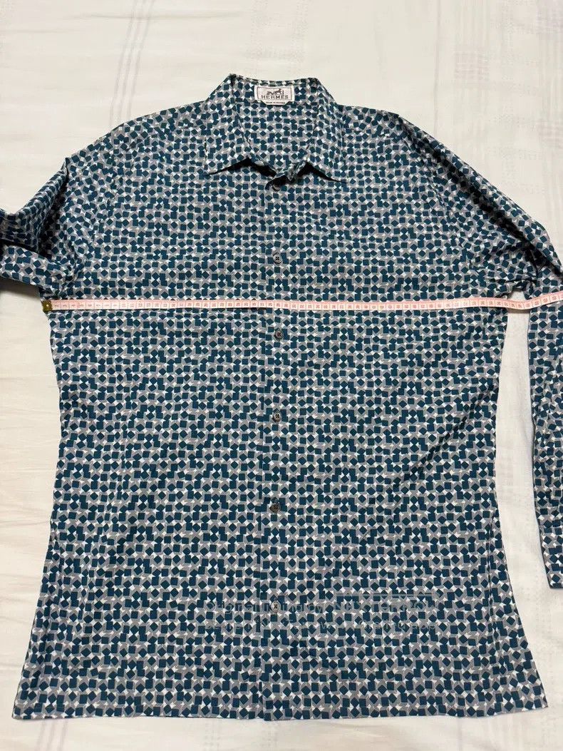 Hermes Hermes size 41 Special process fabric shirt Size US L / EU 52-54 / 3 - 4 Thumbnail